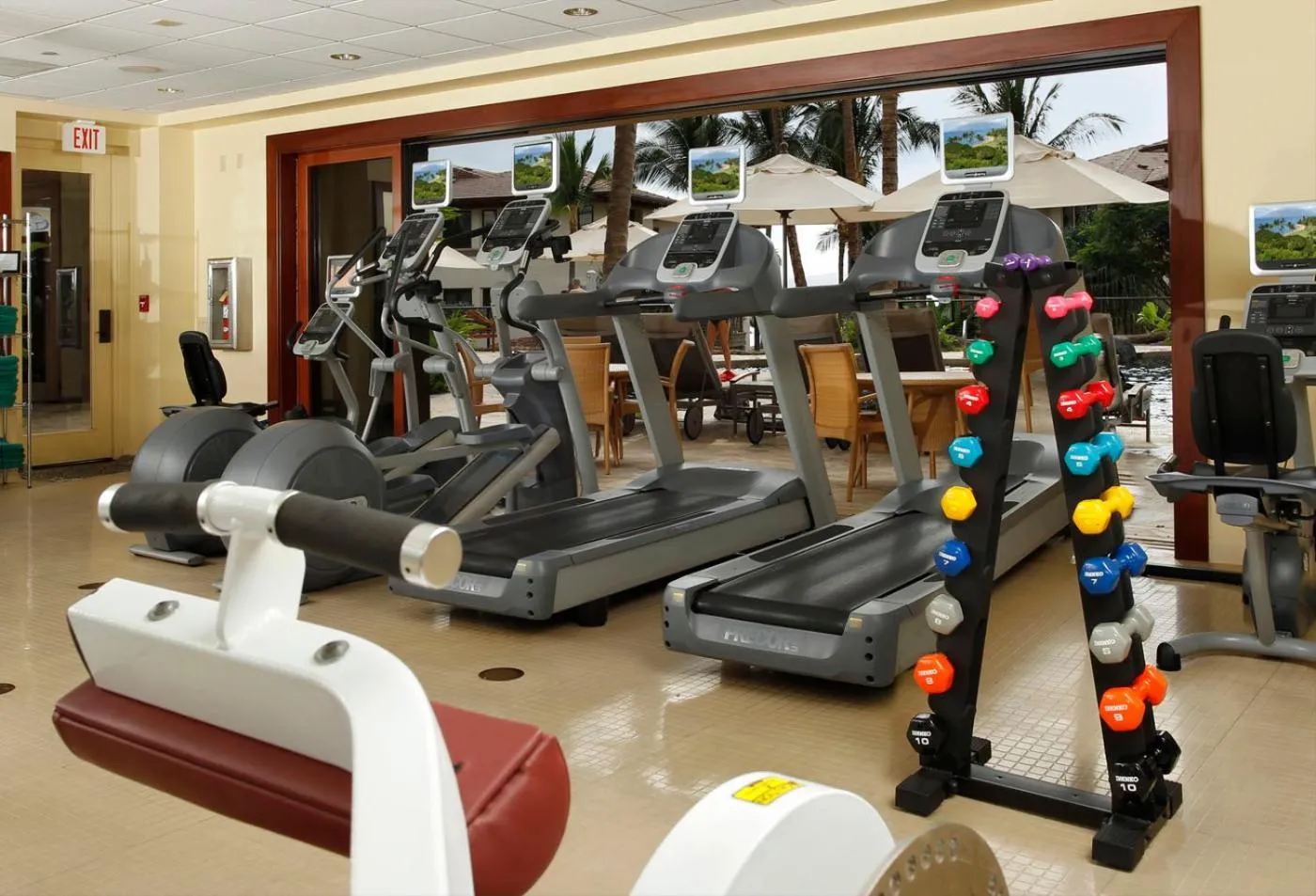 Fitness centre/facilities in Wailea Beach Villas