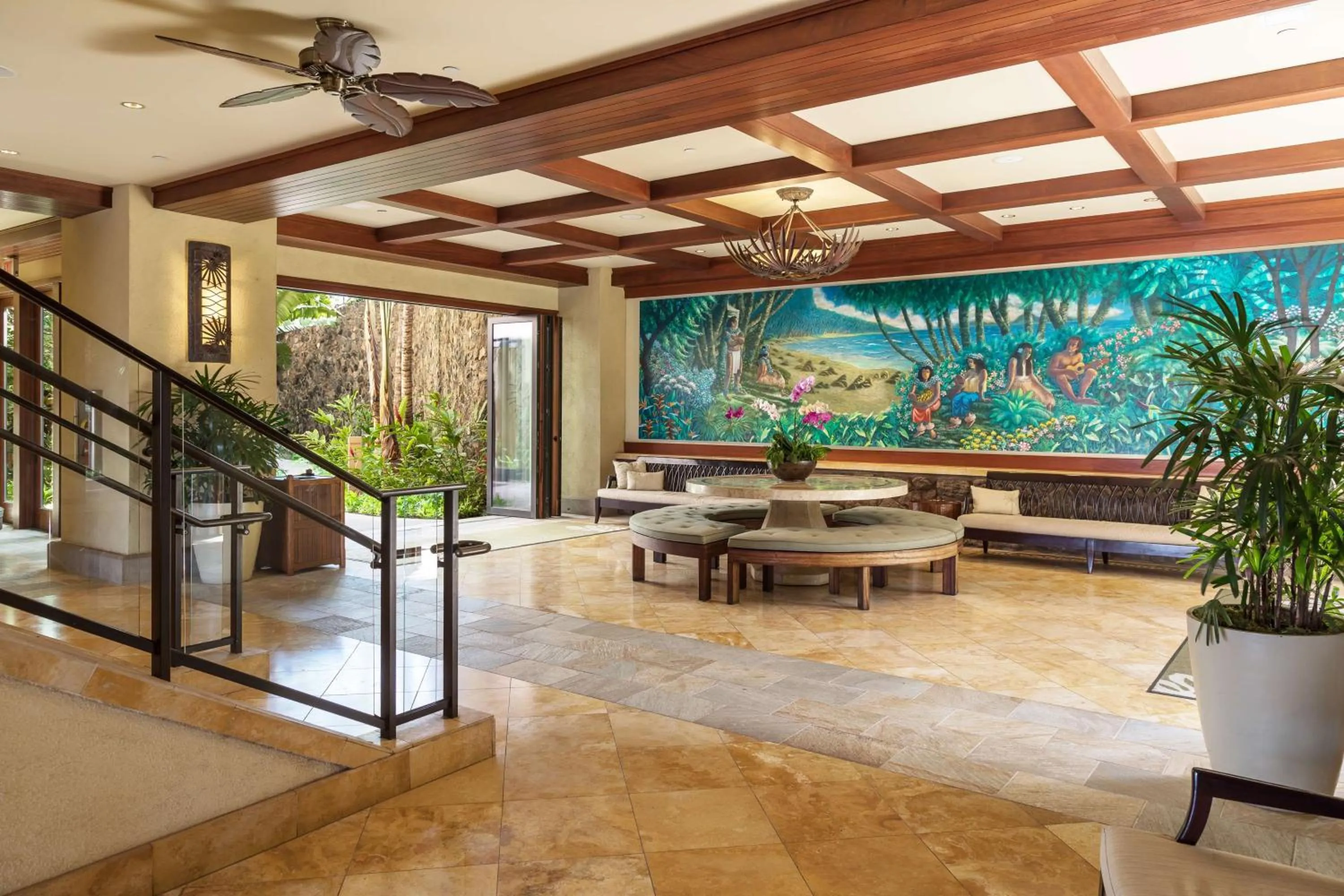 Lobby or reception in Wailea Beach Villas