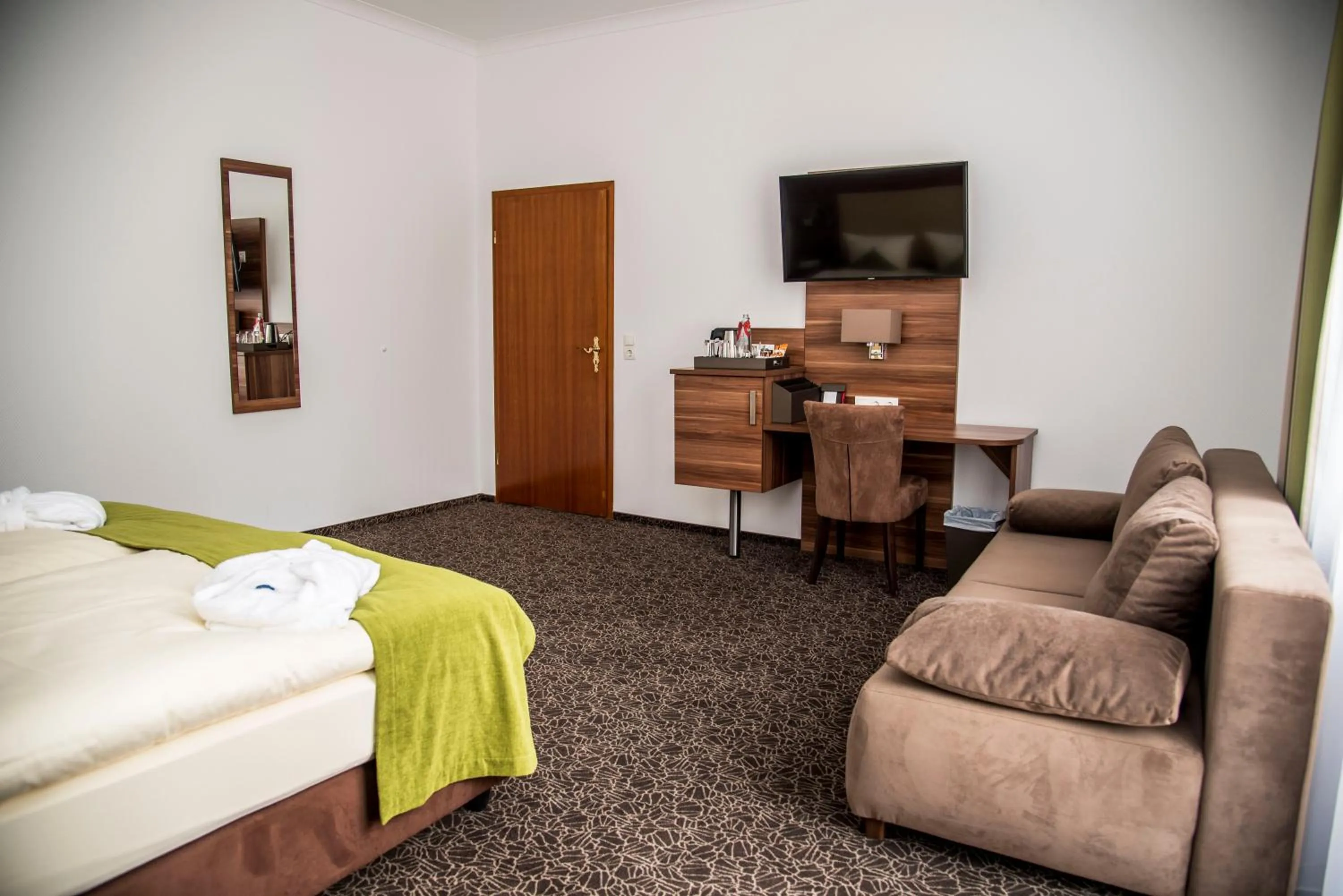 Bed in Hotel Villa Elsa