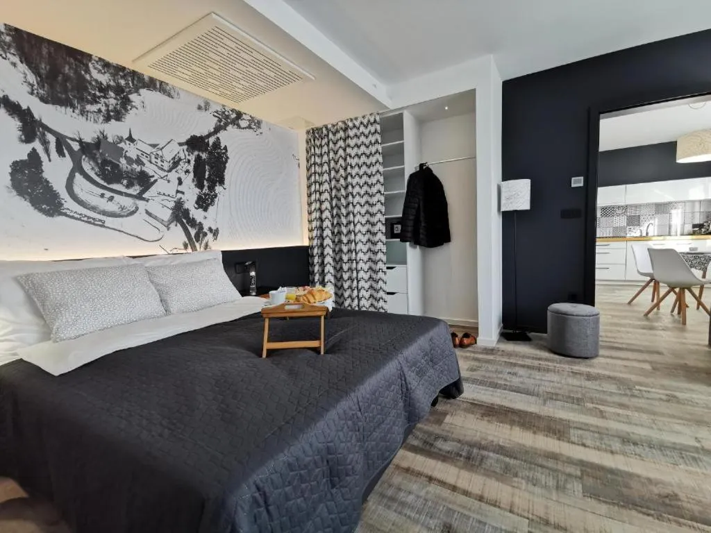 Bed in Hotel CityMap Maribor