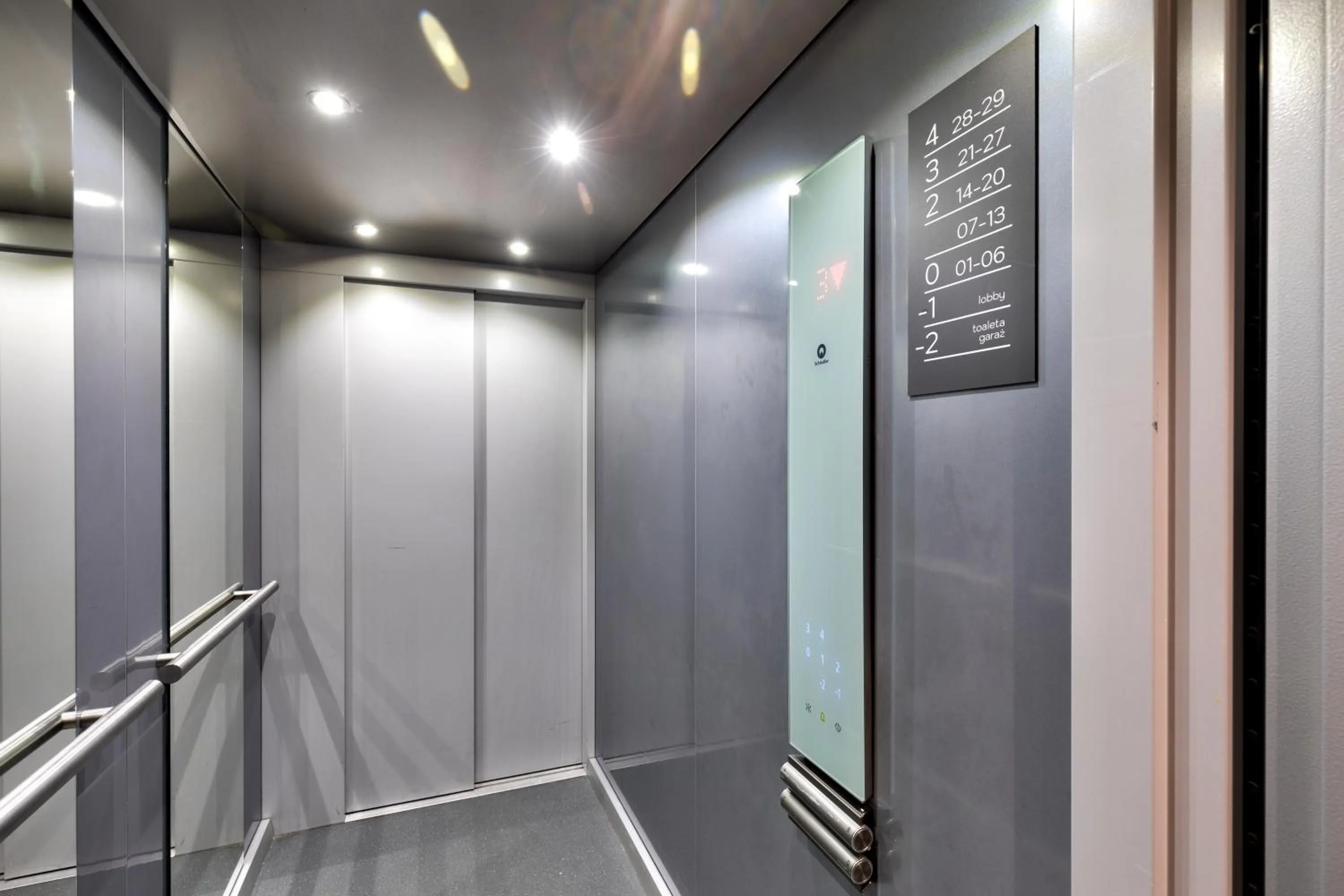 elevator in Cotton House