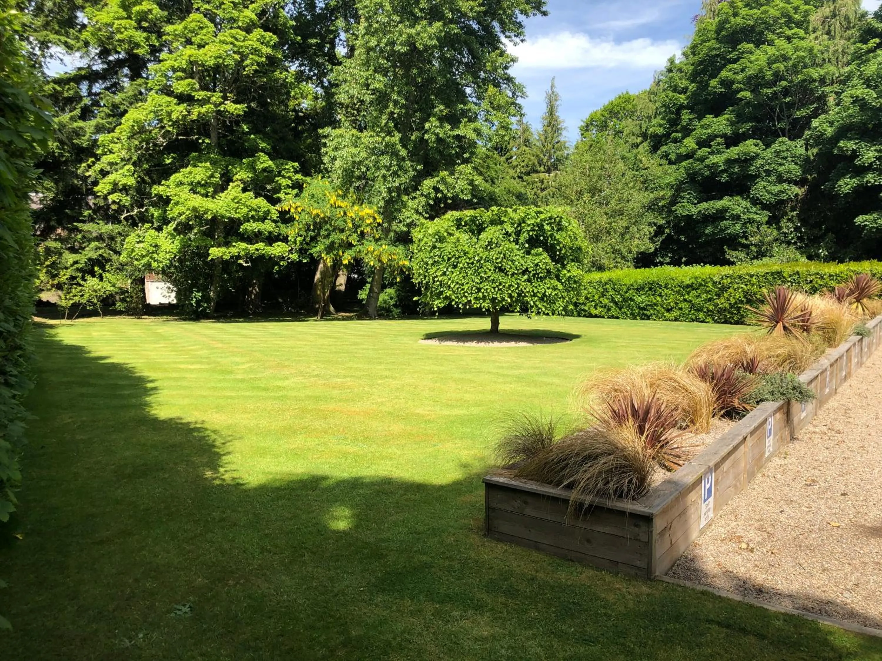 Garden in Rossal House Apartments, Inverness, Highlands