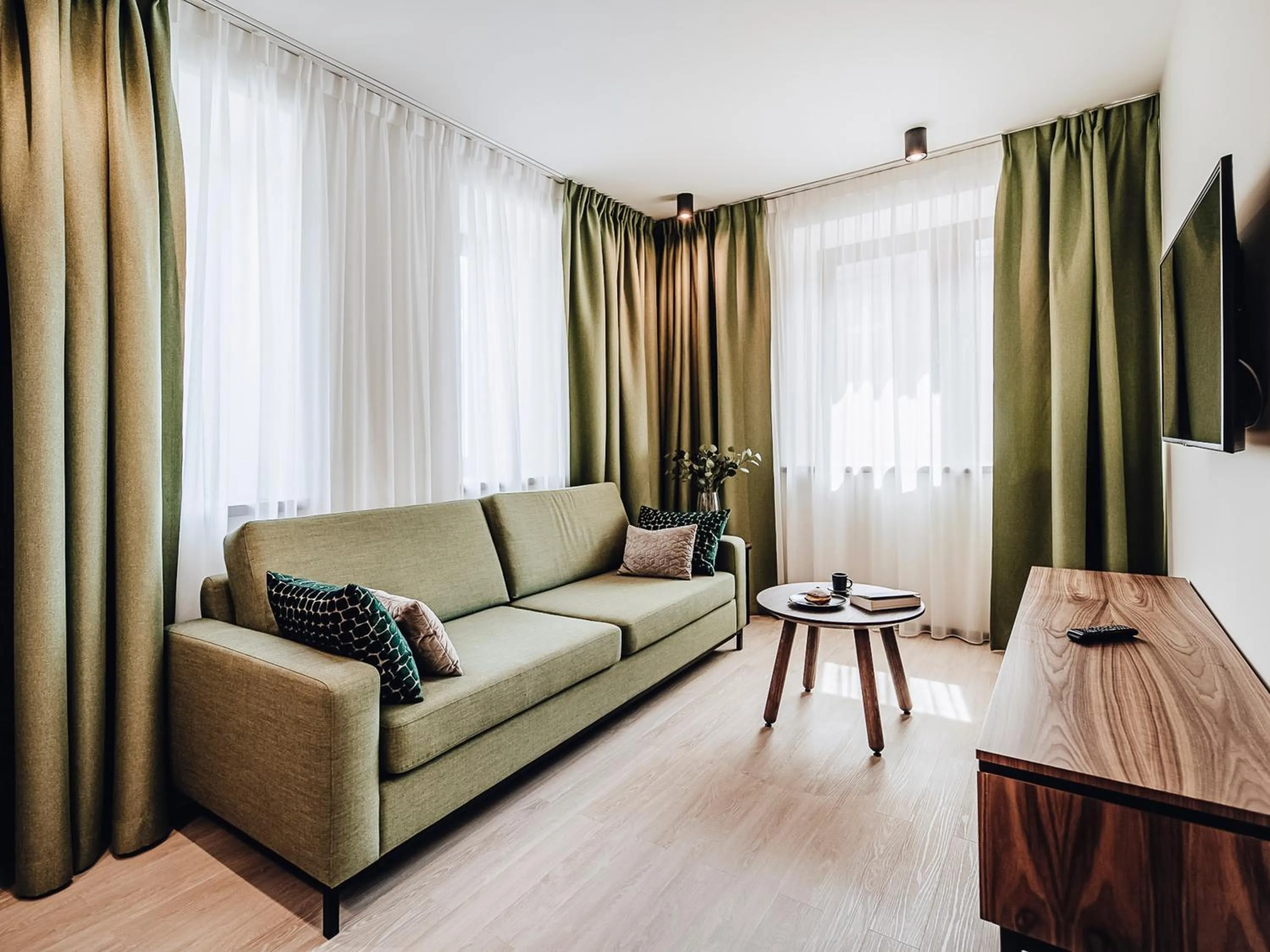 TV and multimedia in Apartamenty Sowa Bydgoszcz