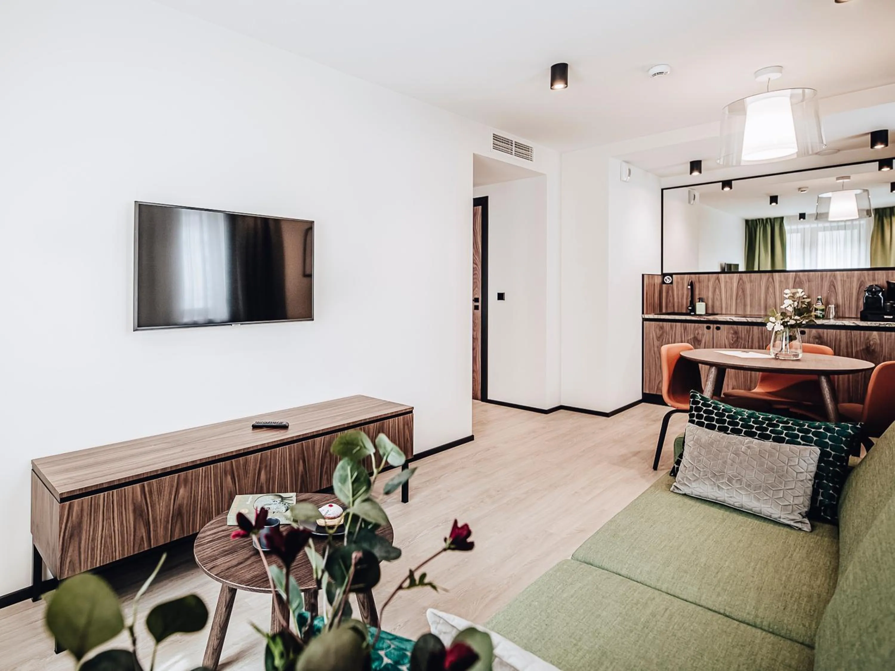 TV and multimedia in Apartamenty Sowa Bydgoszcz