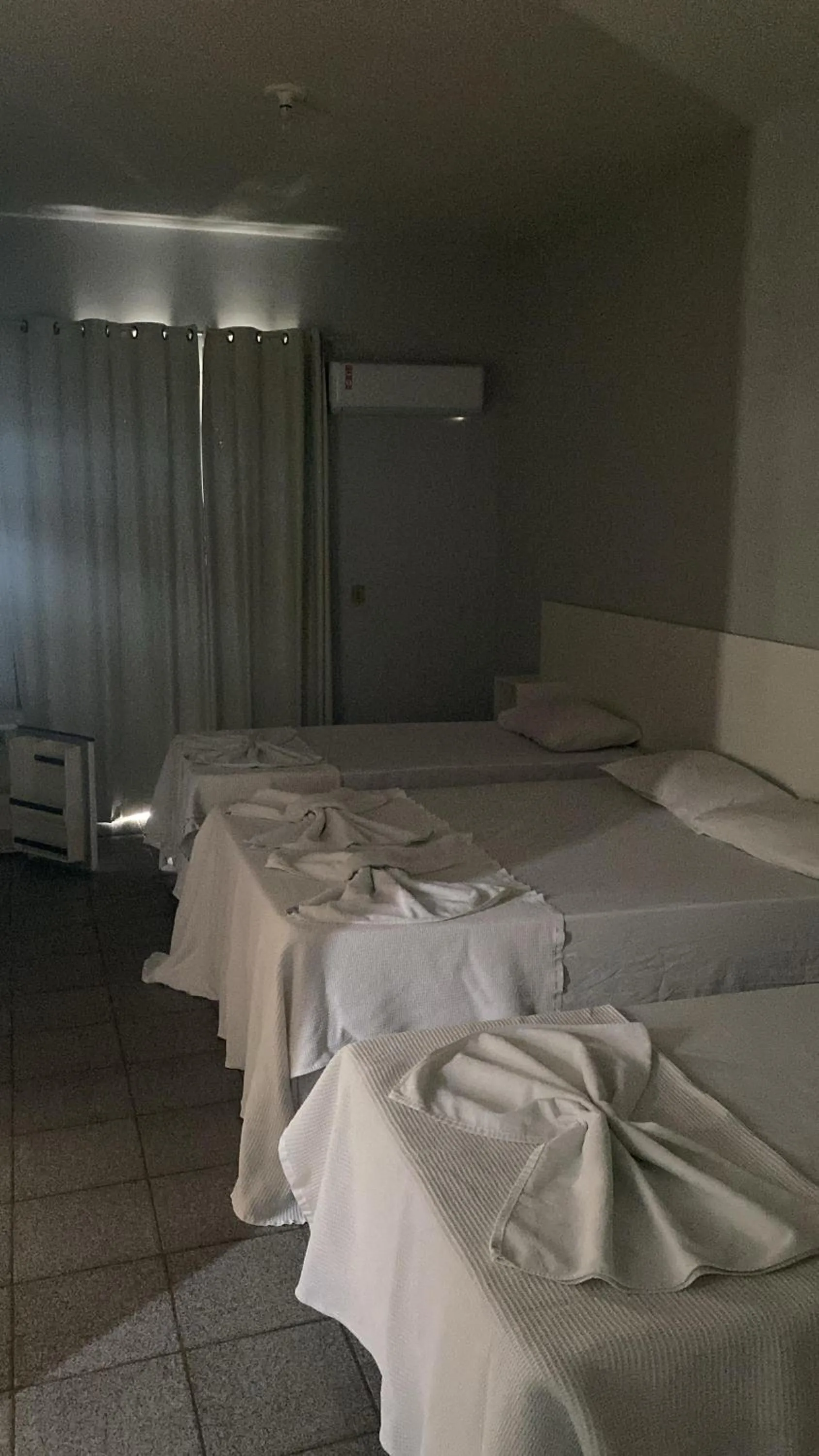 Bed in Piúma Palace Hotel