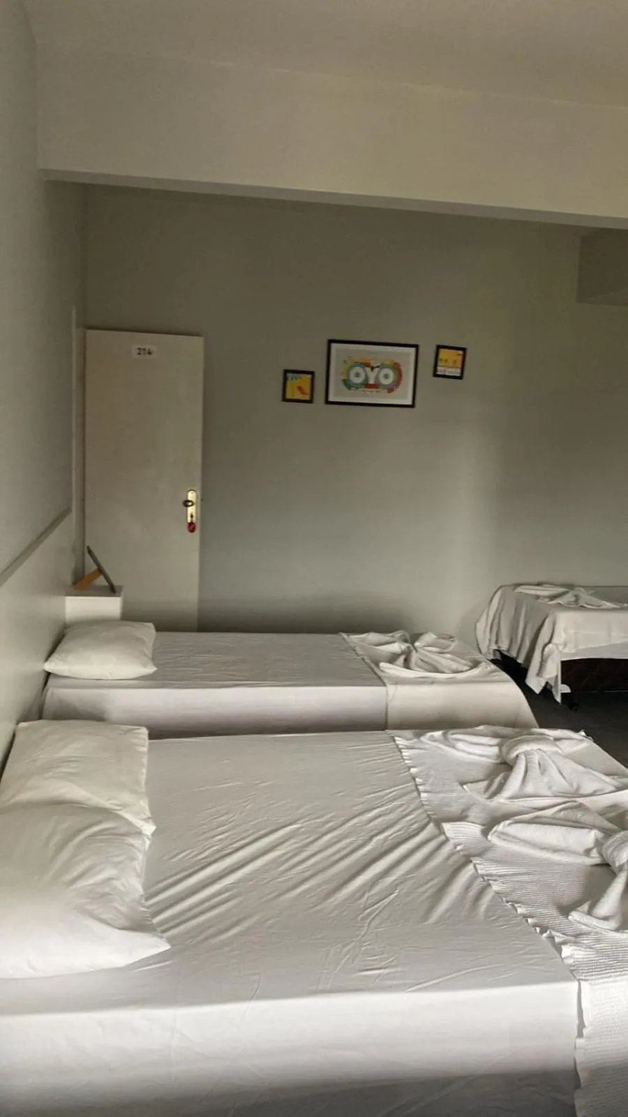 Bed in Piúma Palace Hotel