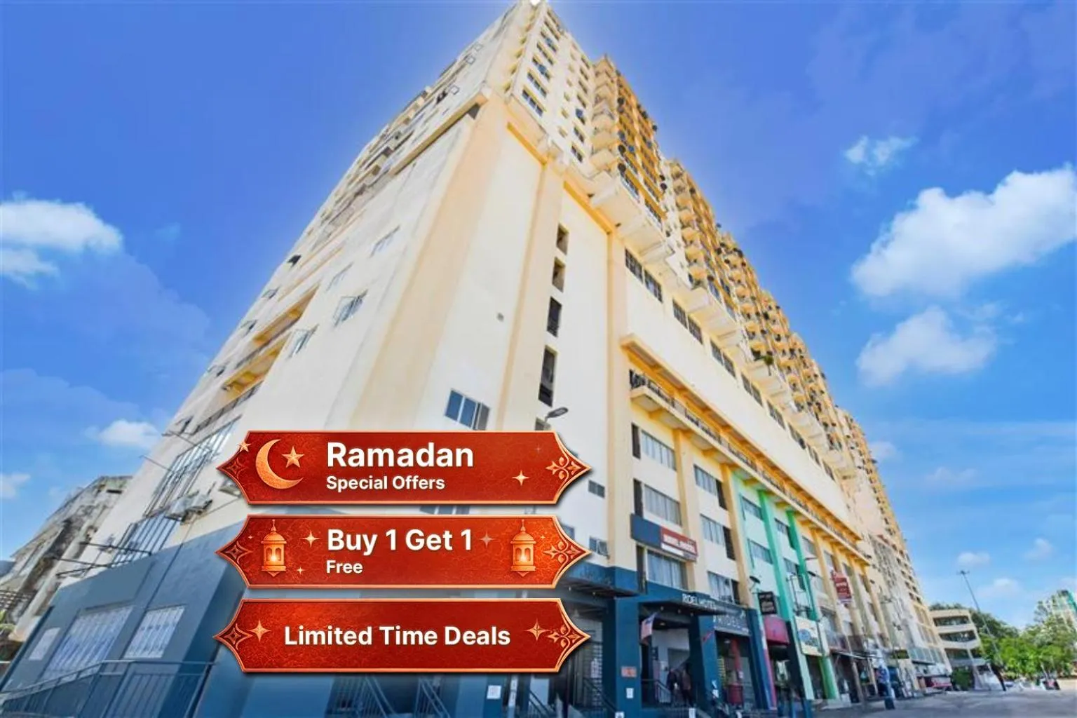 Property building in Hotel O Destiny Riverside Hotel