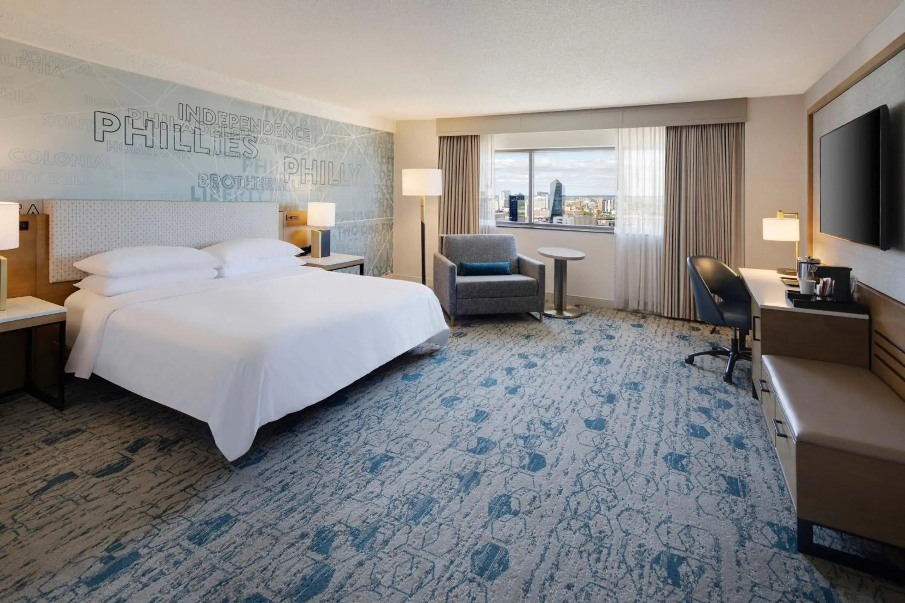 King Room in Sheraton Philadelphia Downtown King Room in Sheraton Philadelphia Downtown