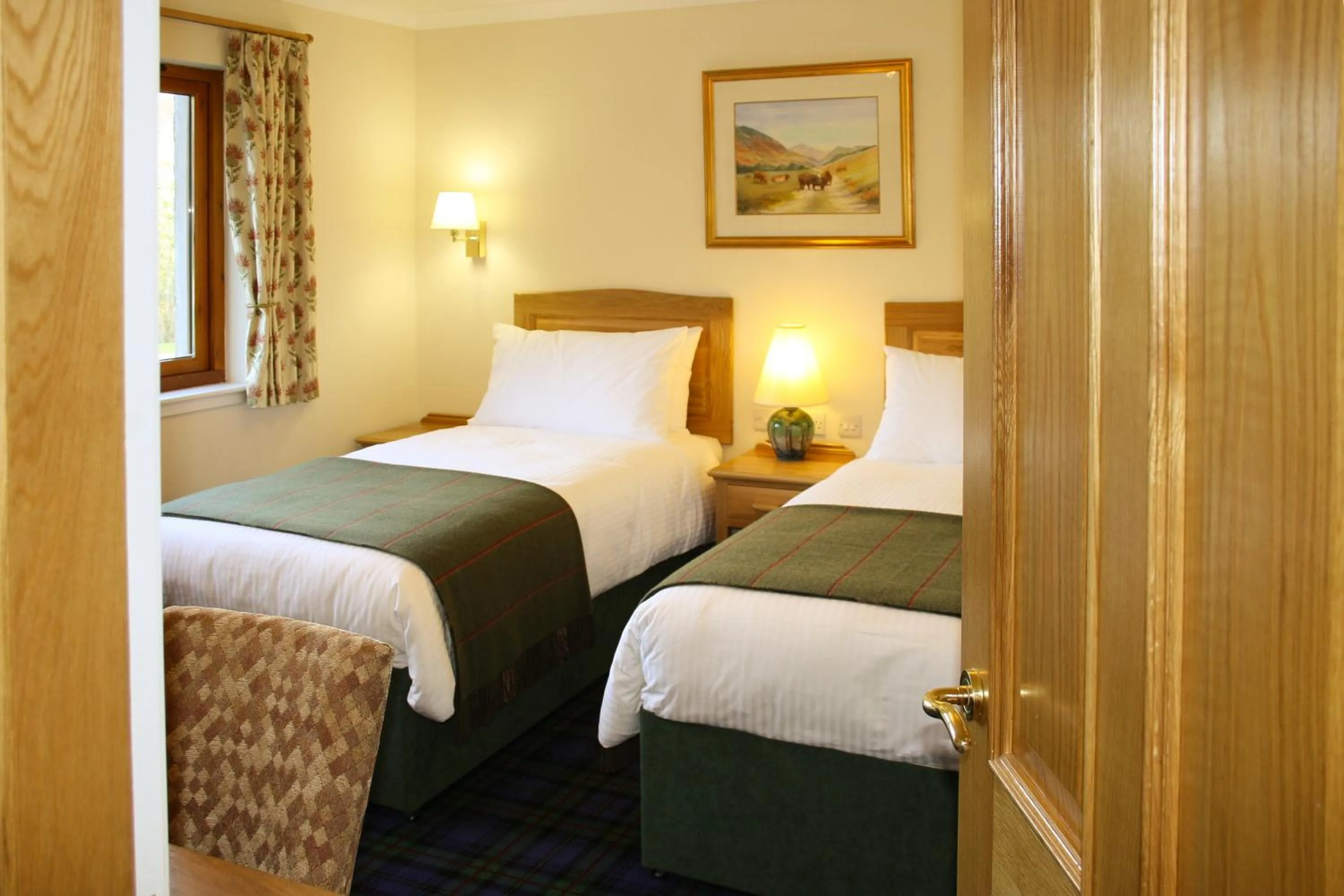 Bed in Glen Nevis Holidays