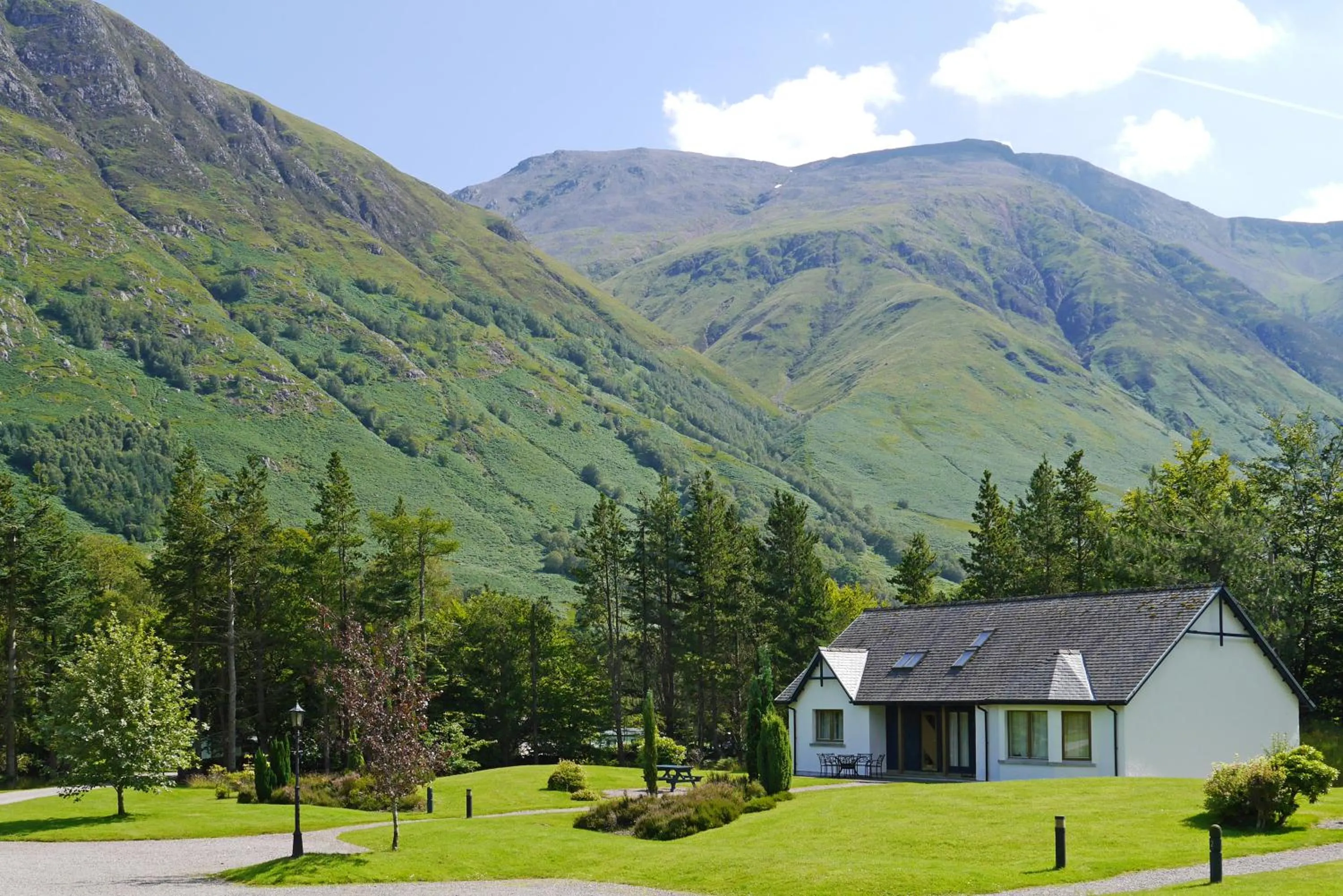 Facade/entrance in Glen Nevis Holidays