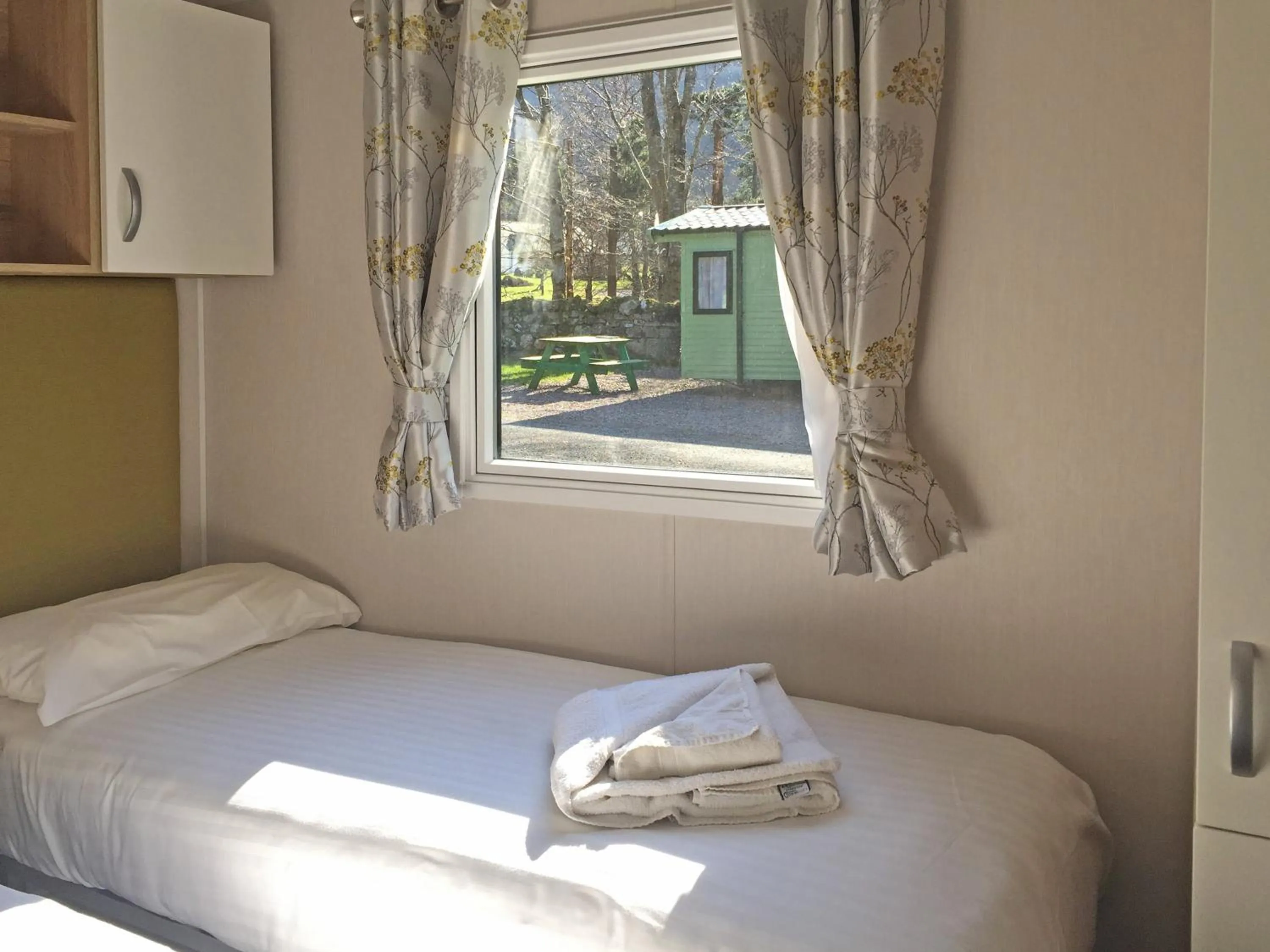 Bed in Glen Nevis Holidays