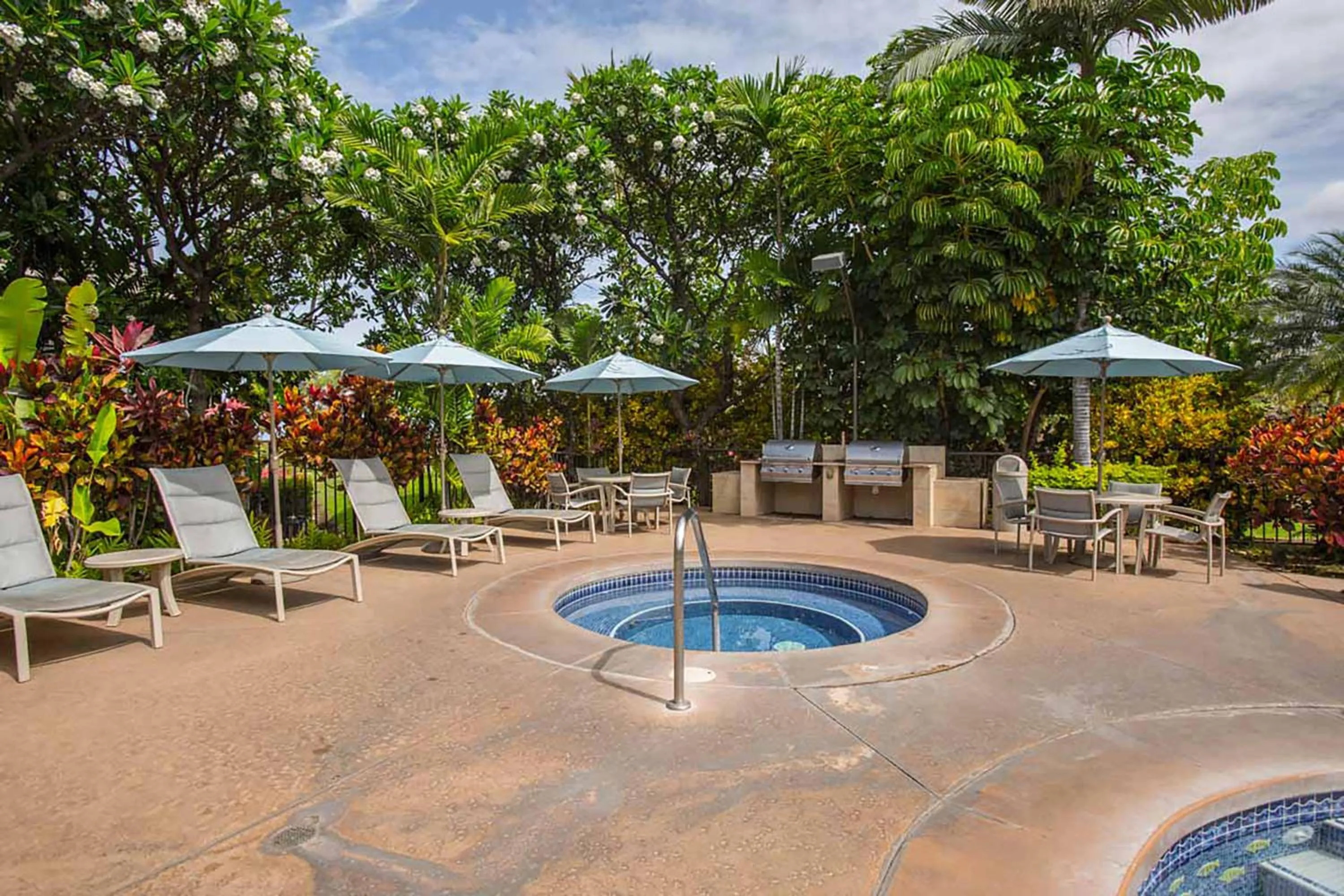 Hot Tub in Wailea Grand Champions Villas - CoralTree Residence Collection
