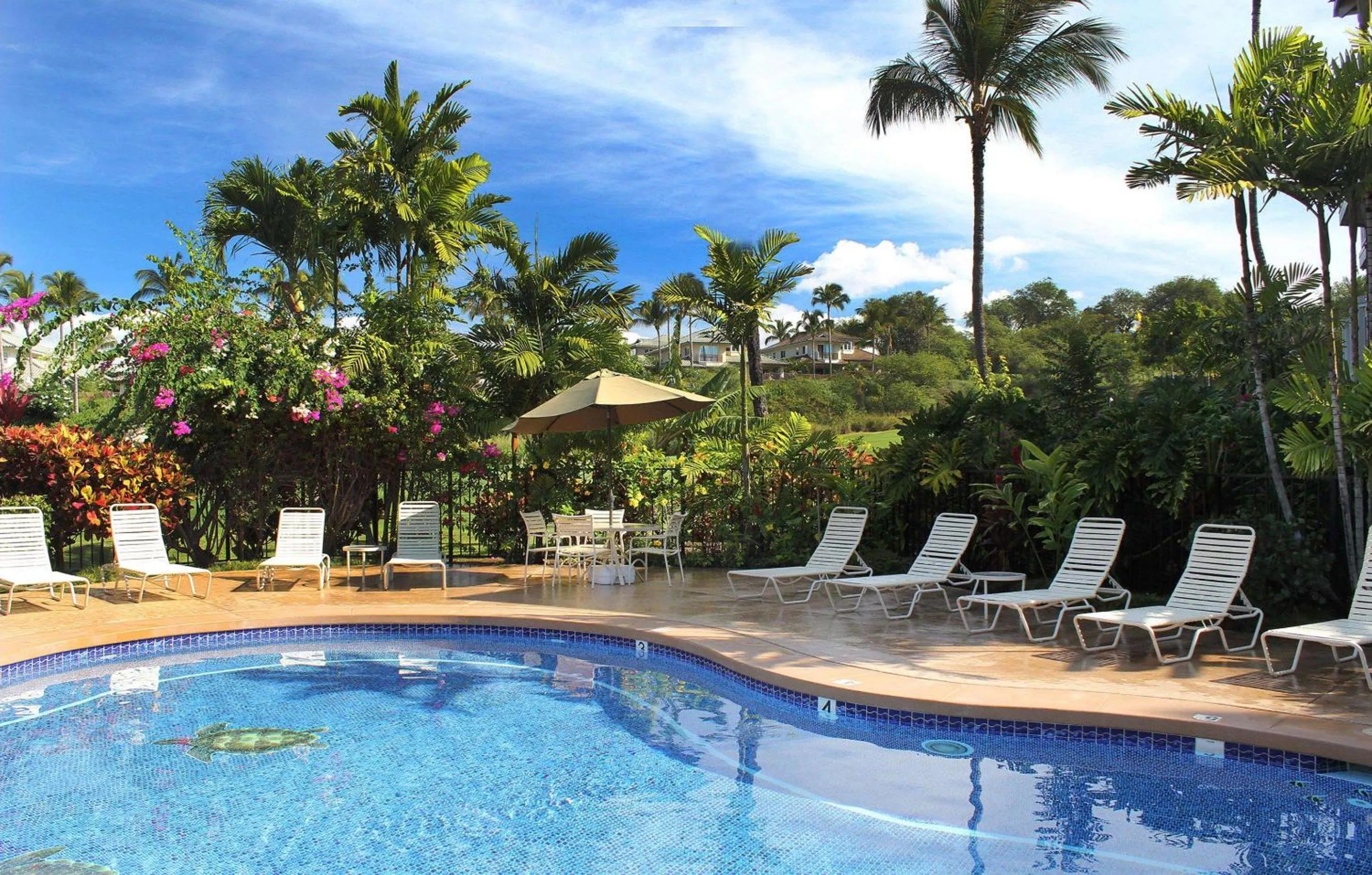 On site in Wailea Grand Champions Villas - CoralTree Residence Collection