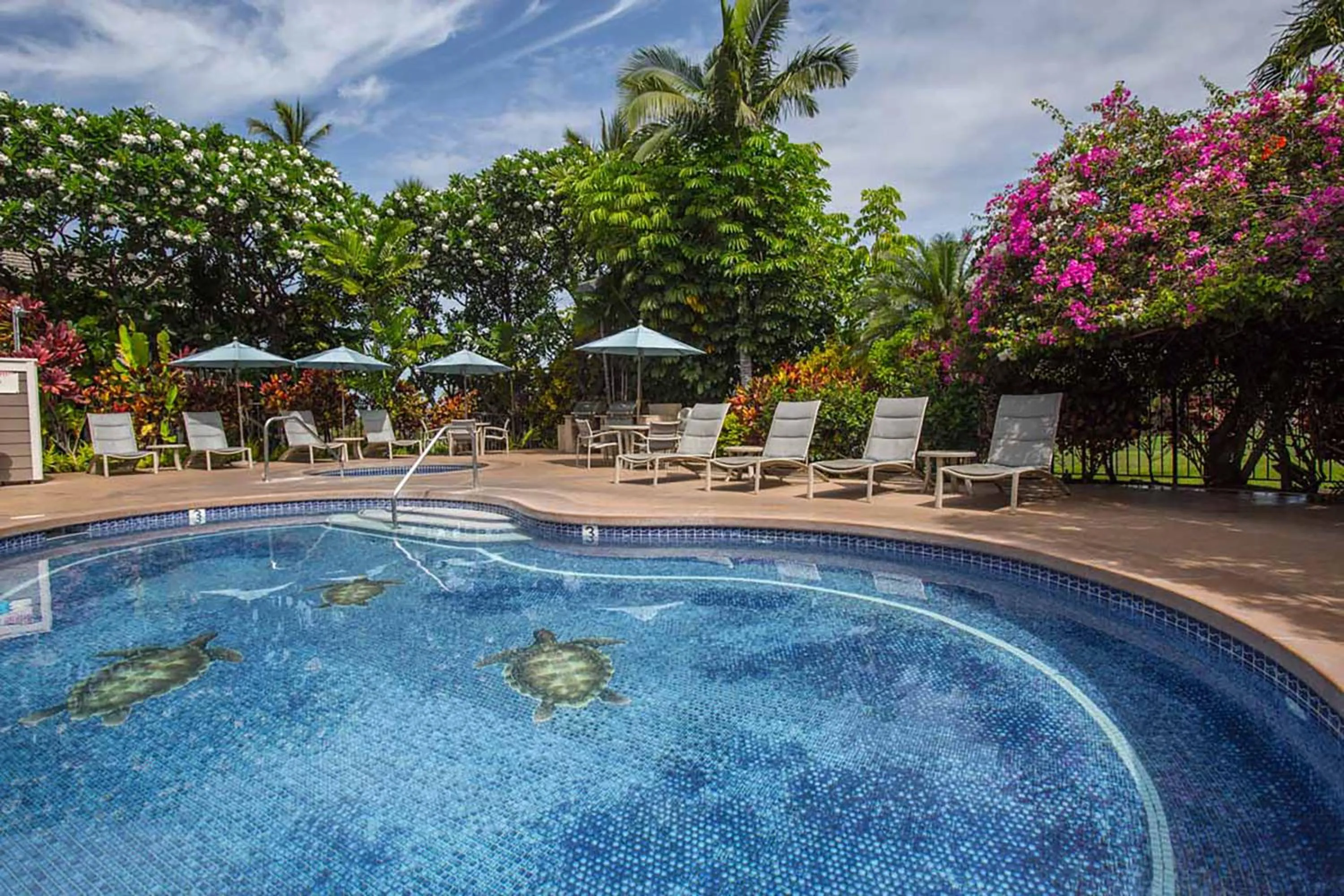 Swimming pool in Wailea Grand Champions Villas - CoralTree Residence Collection