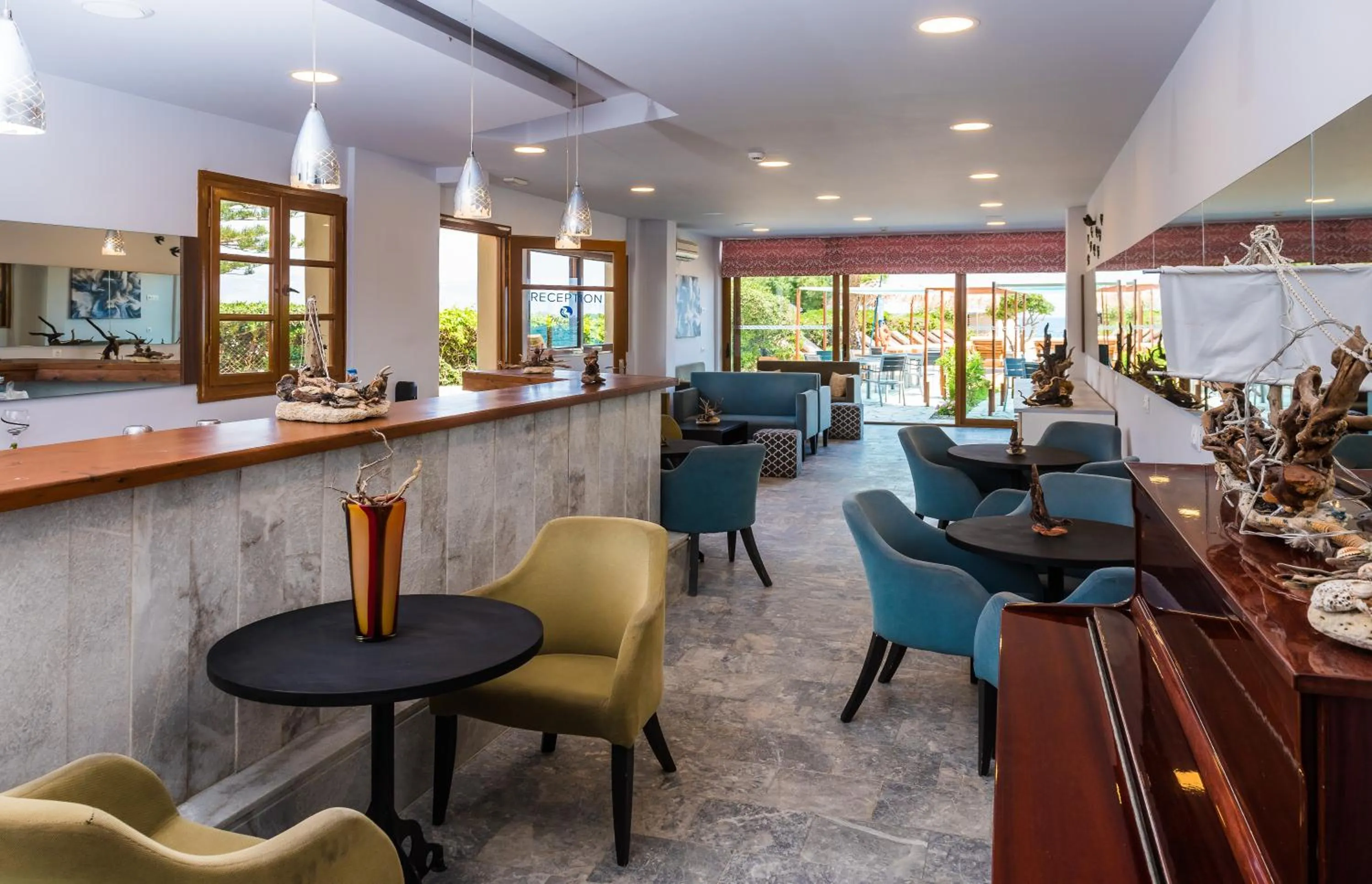 Seating area in Musela Studios