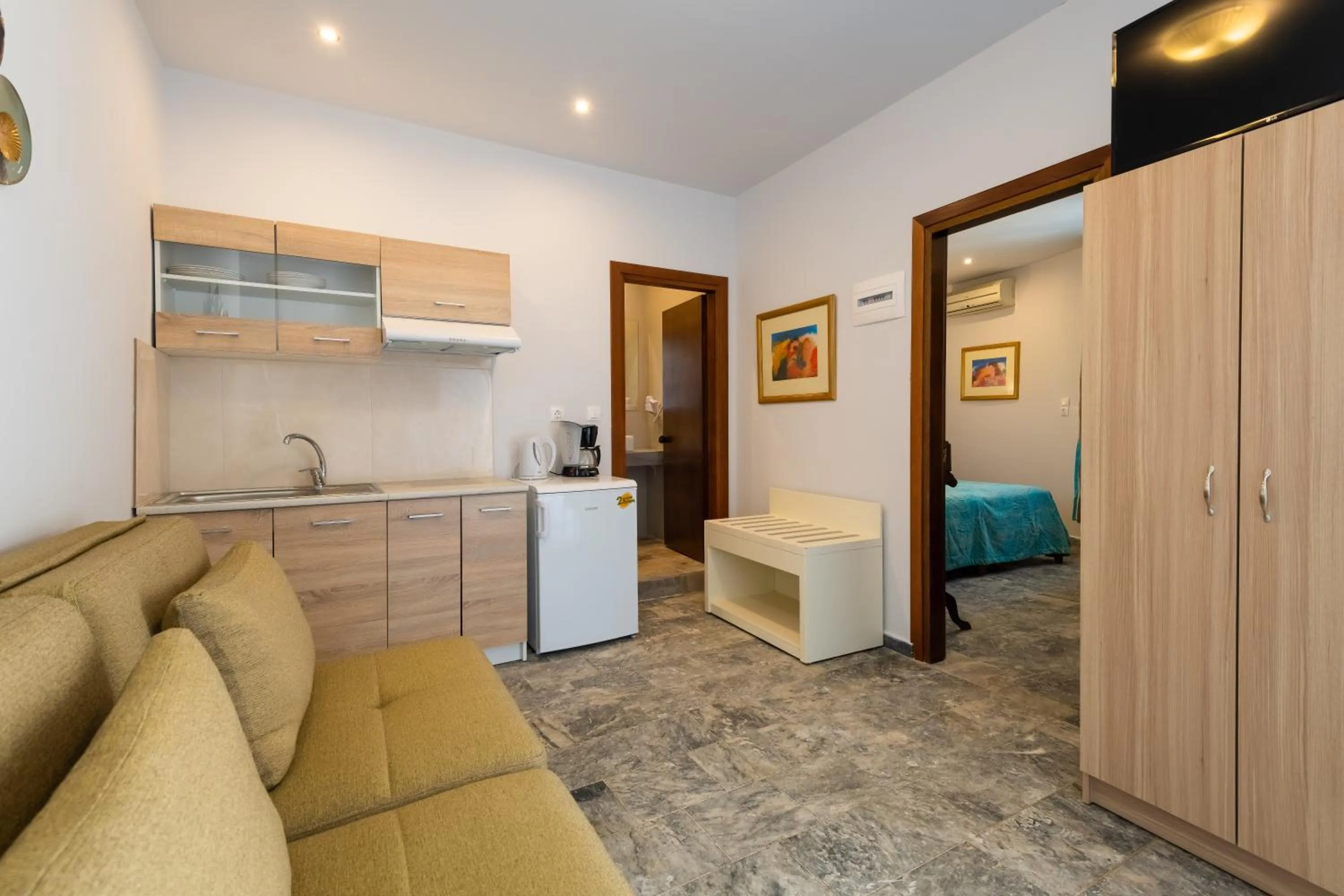 Kitchen or kitchenette in Musela Studios