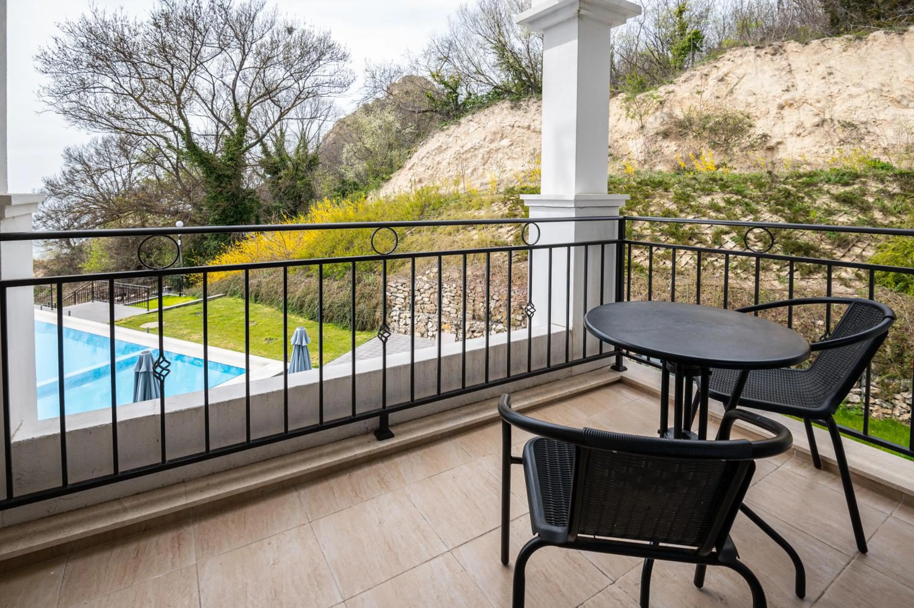 Balcony/Terrace in Hotel Samara with Relax area