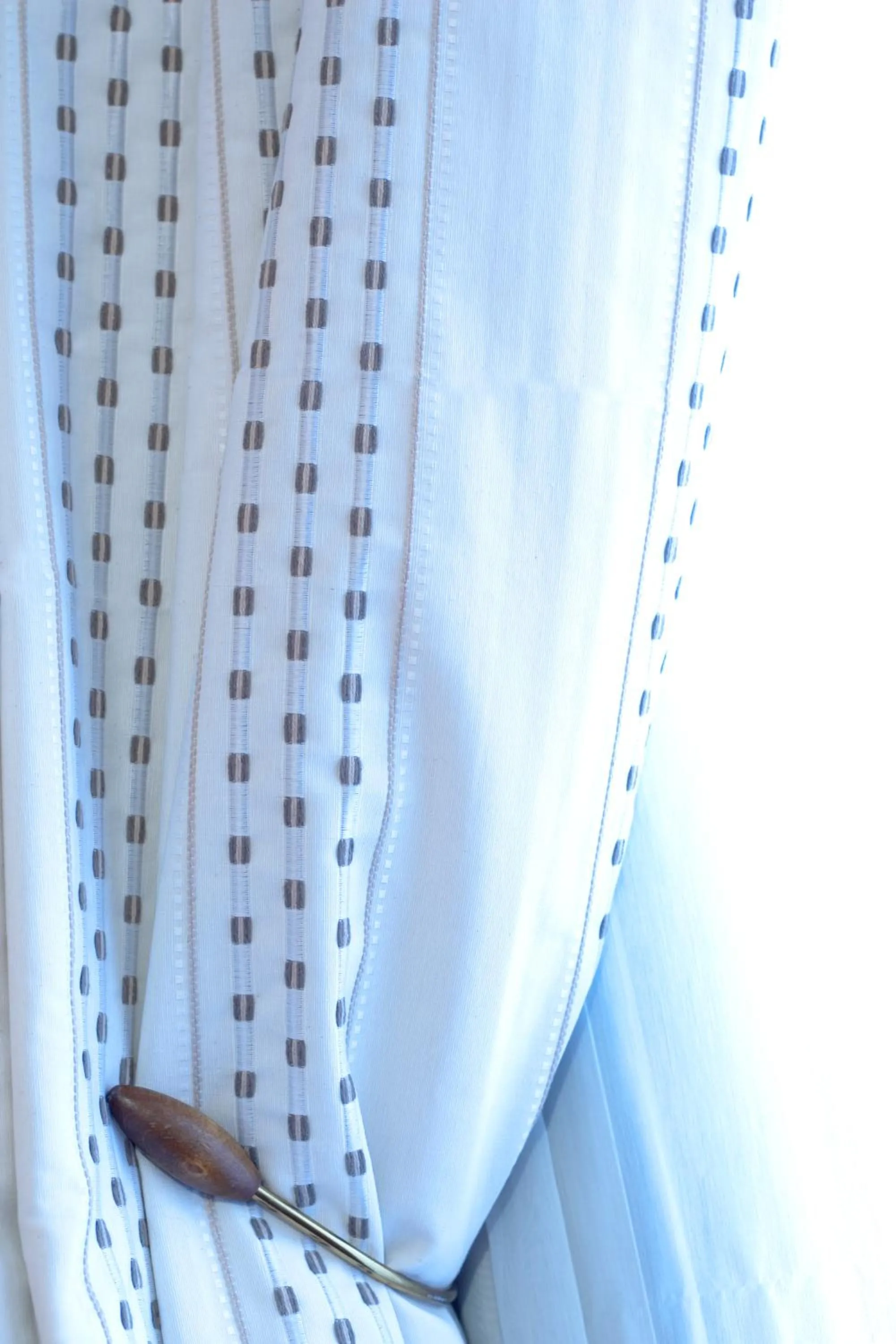 Decorative detail, Bed in Hotel Le Berry Saint-Nazaire