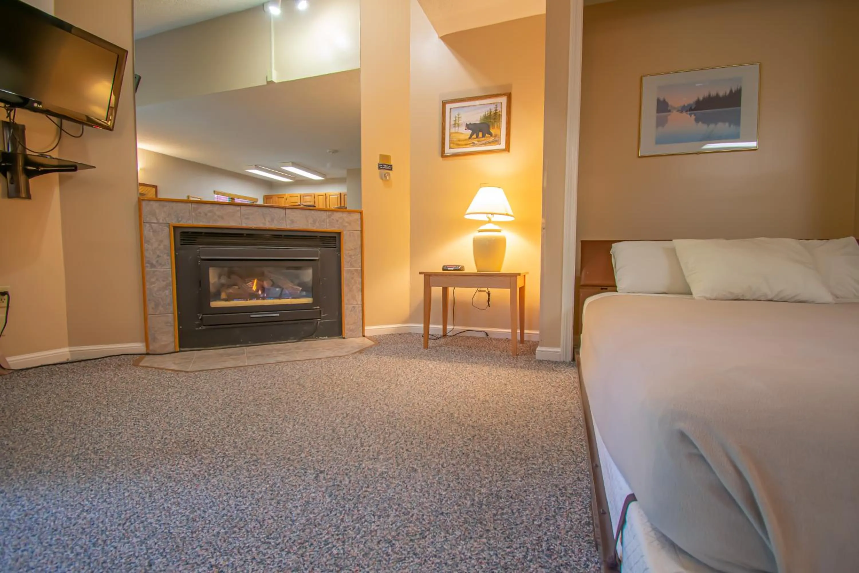 Bed in Attitash Mountain Village