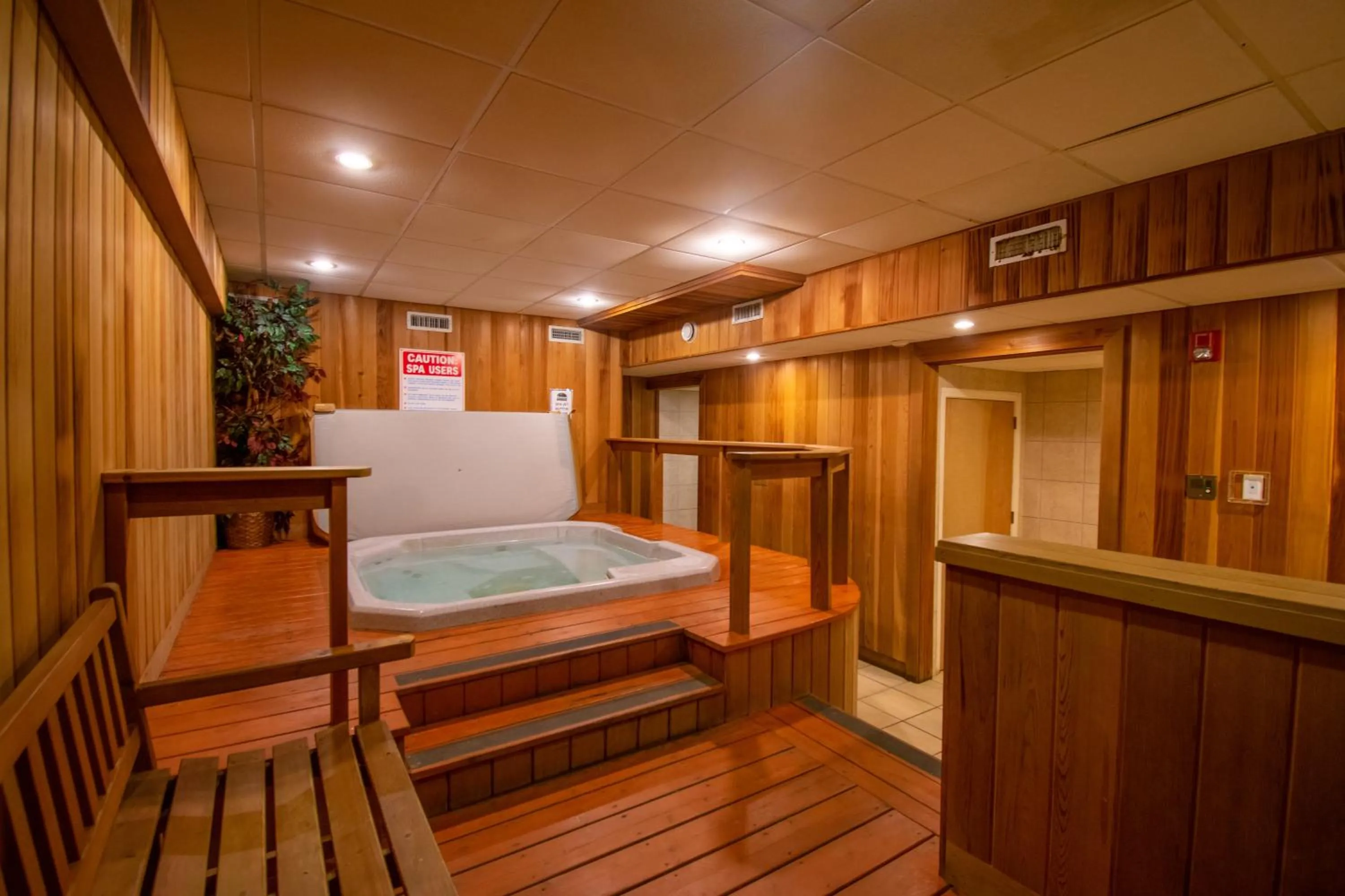 Hot Tub in Attitash Mountain Village