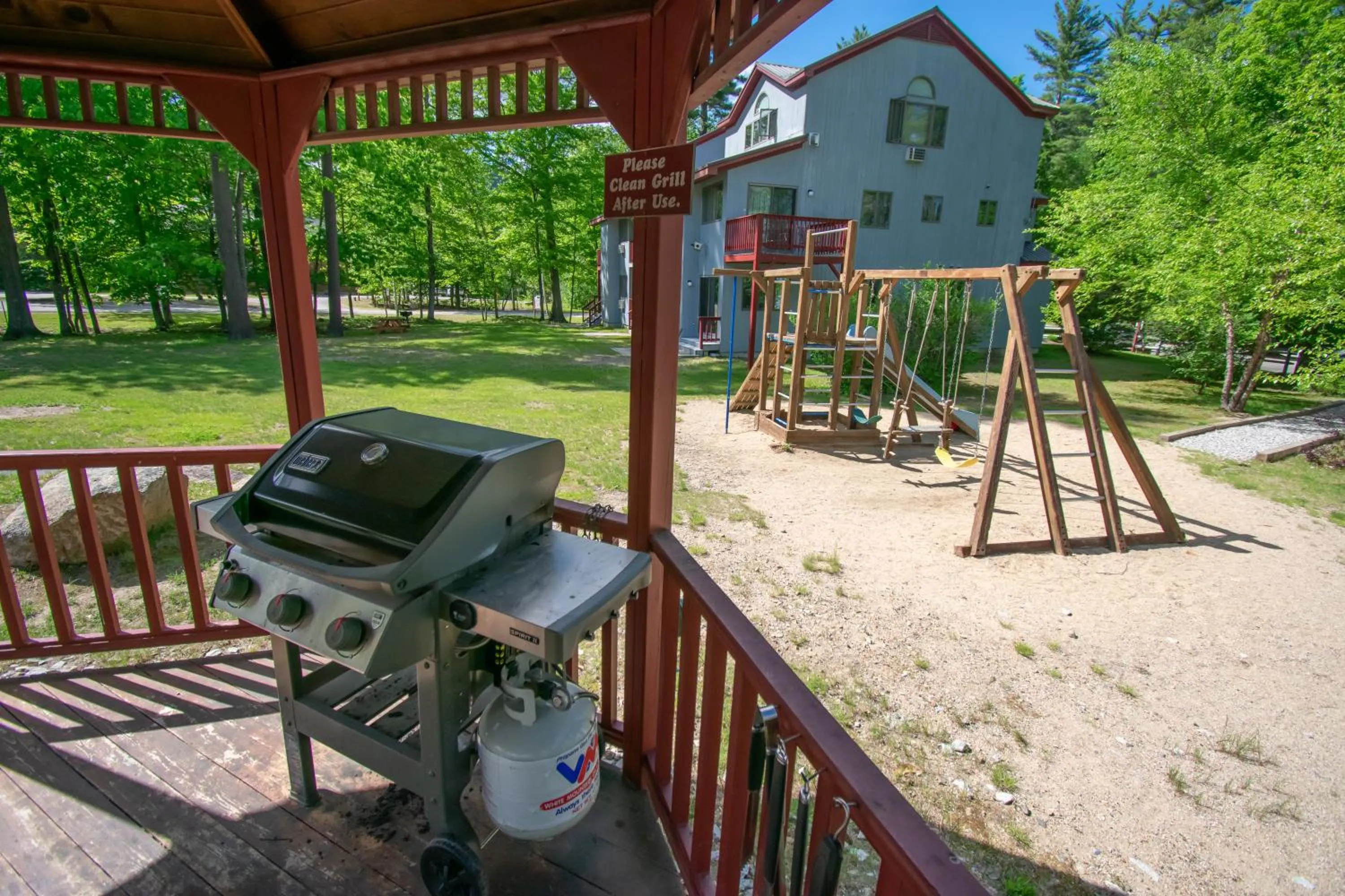 Children play ground in Attitash Mountain Village
