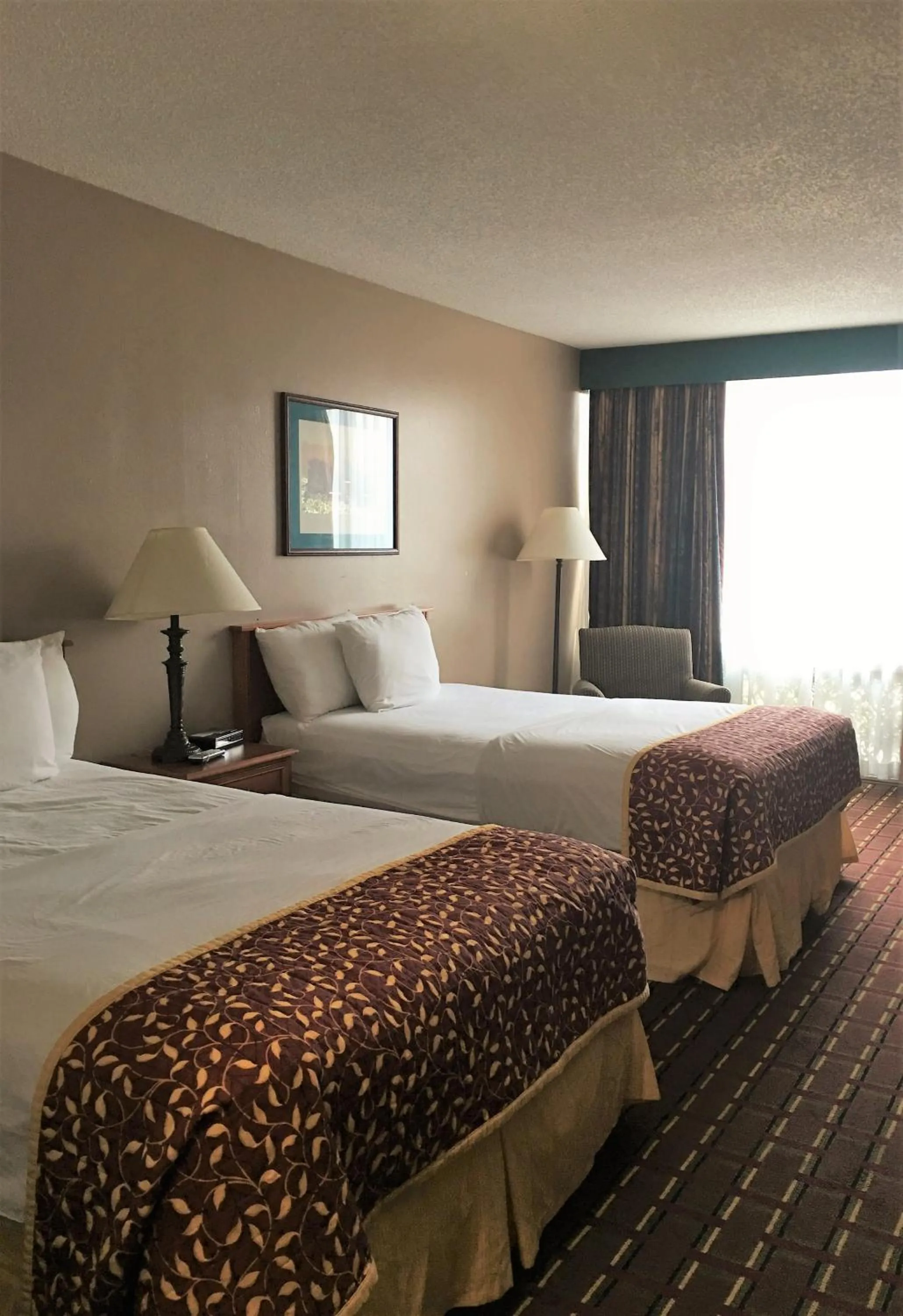 Bed in The Biltmore Hotel Oklahoma