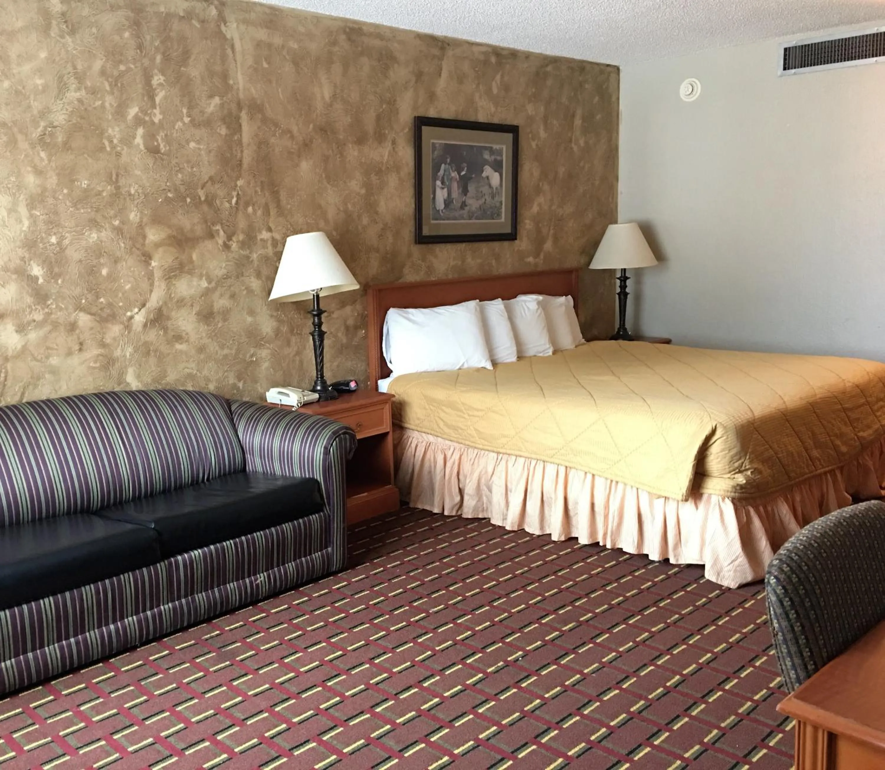 Bed in The Biltmore Hotel Oklahoma