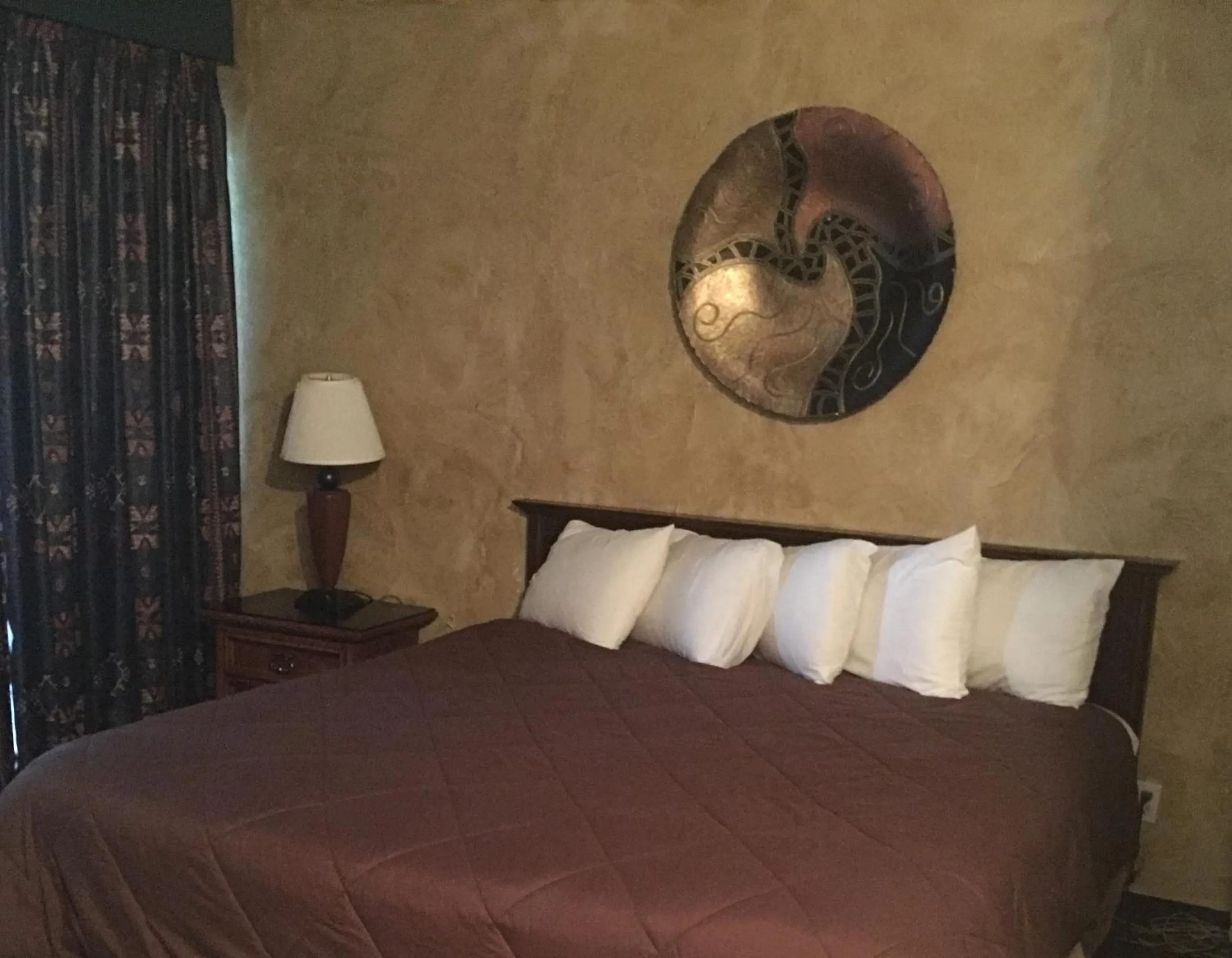 Bed in The Biltmore Hotel Oklahoma