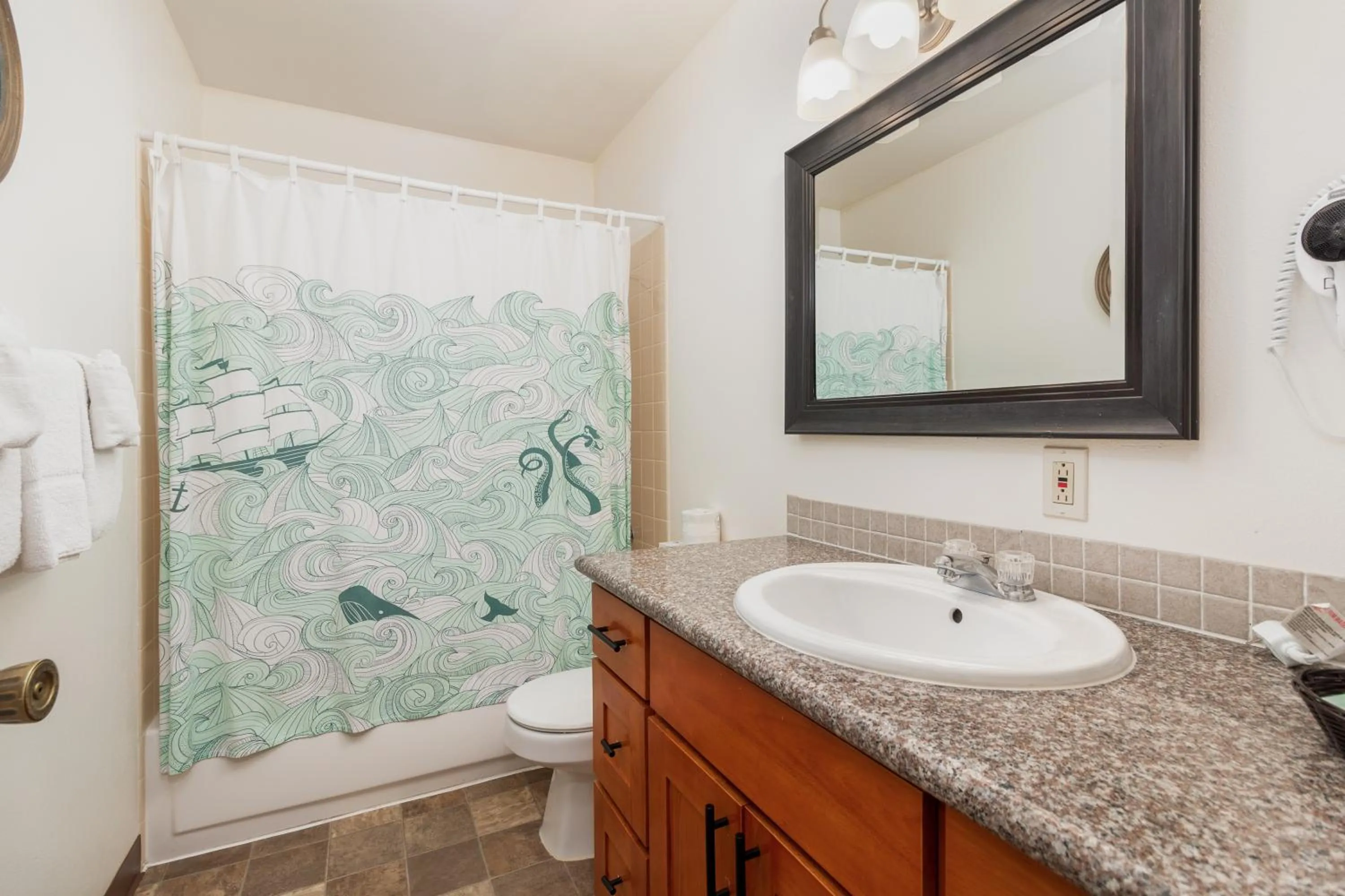 Bathroom in Ocean Terrace Condominiums