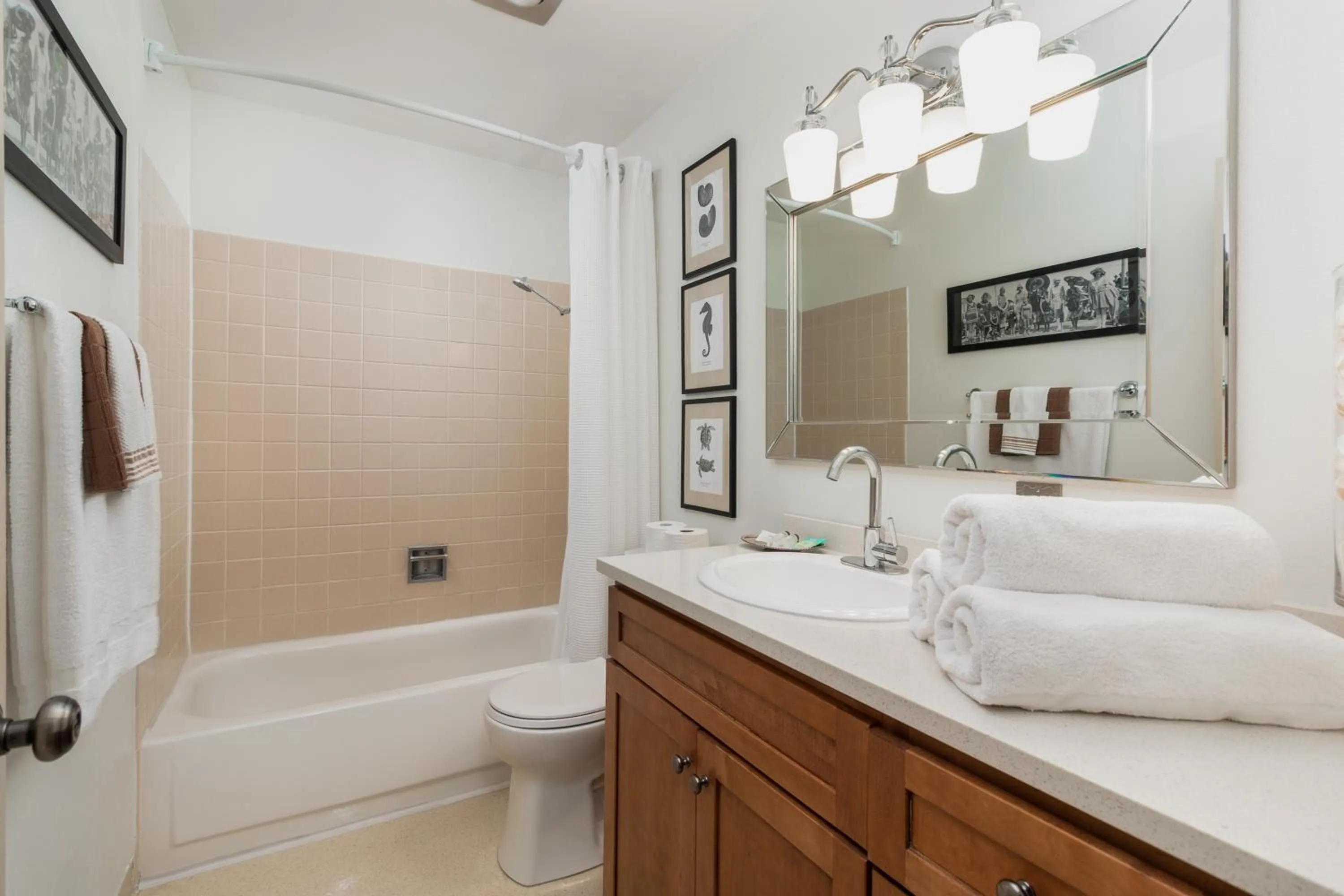 Bathroom in Ocean Terrace Condominiums