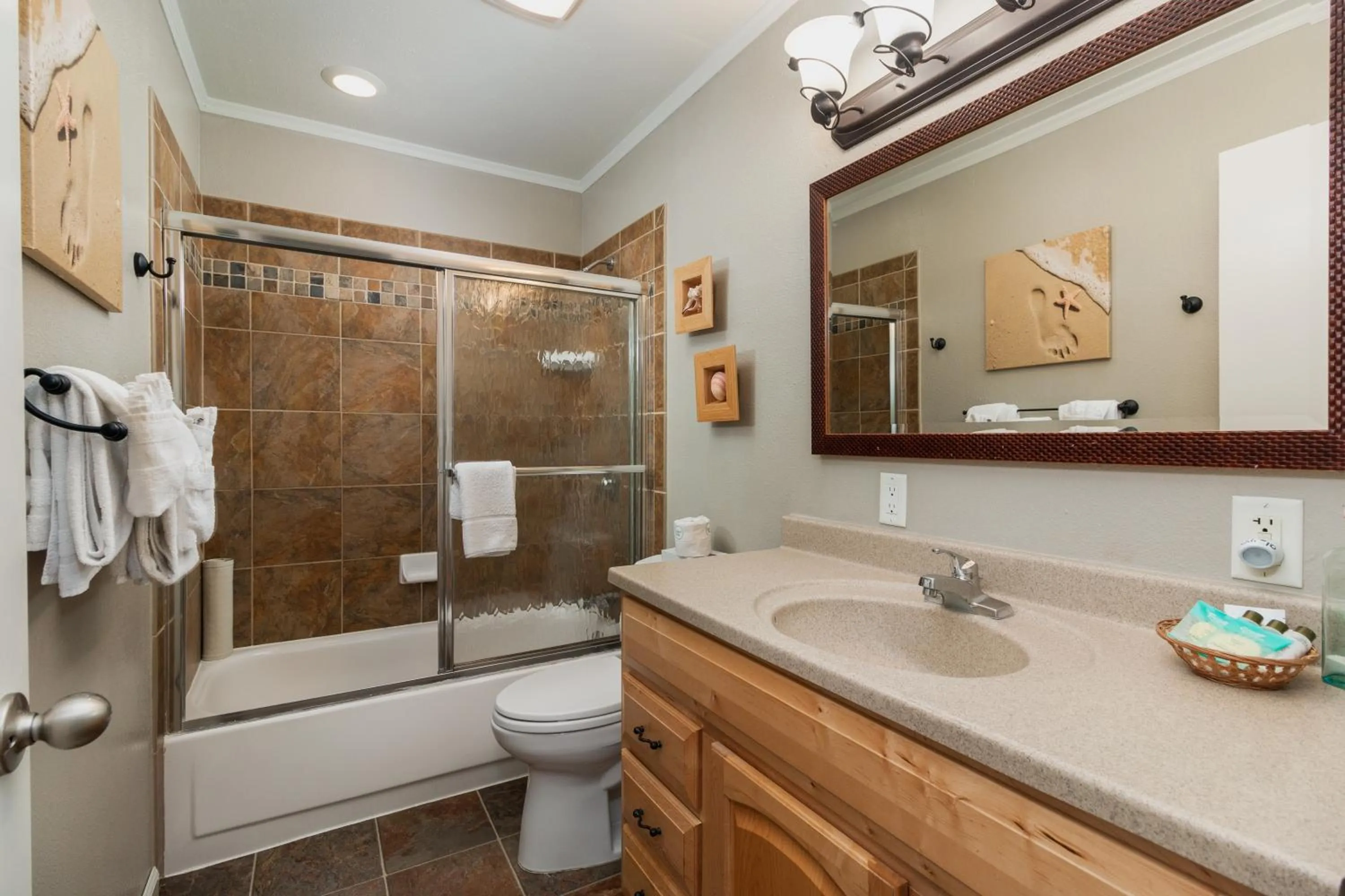 Bathroom in Ocean Terrace Condominiums