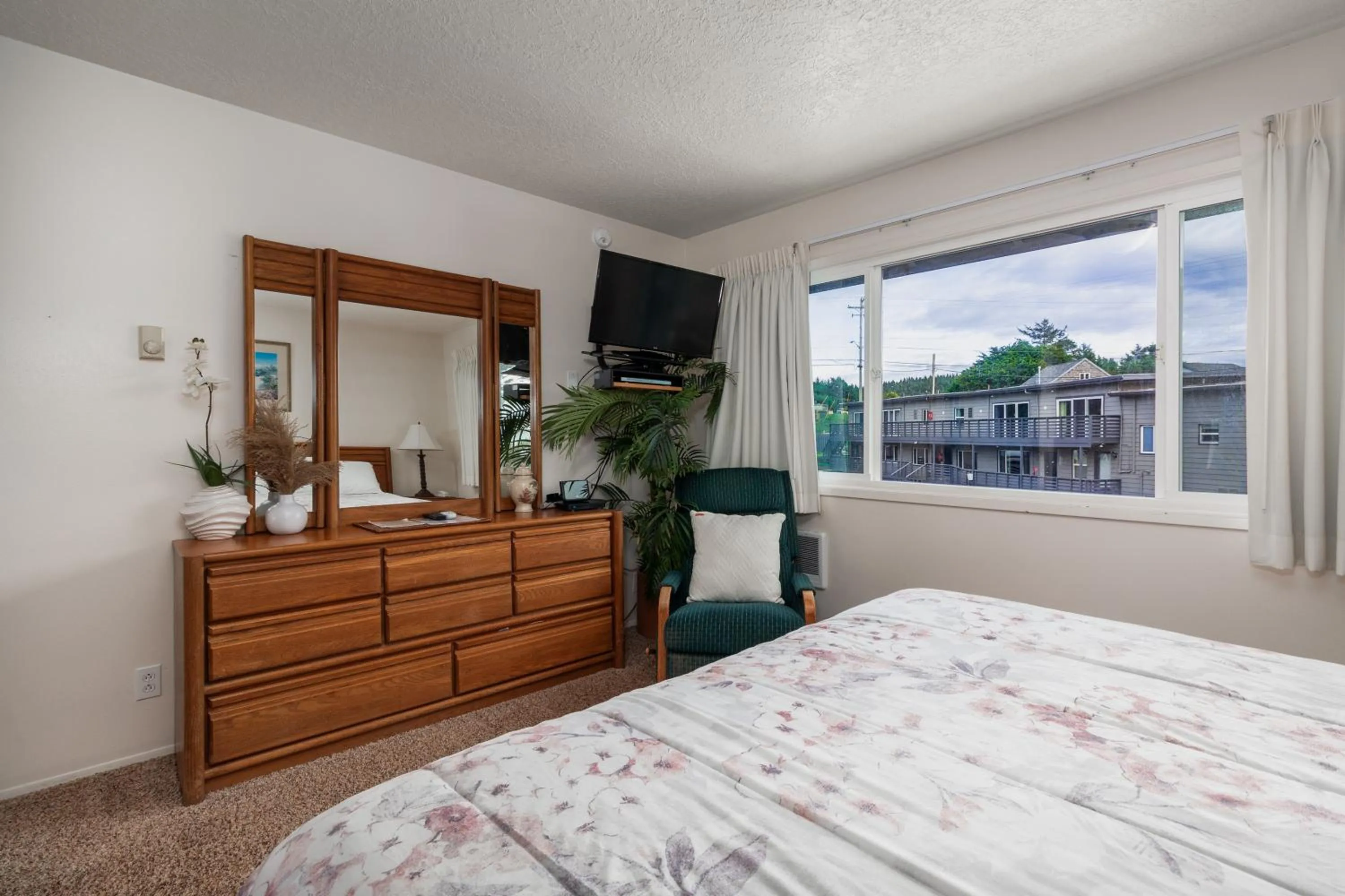 Bedroom in Ocean Terrace Condominiums