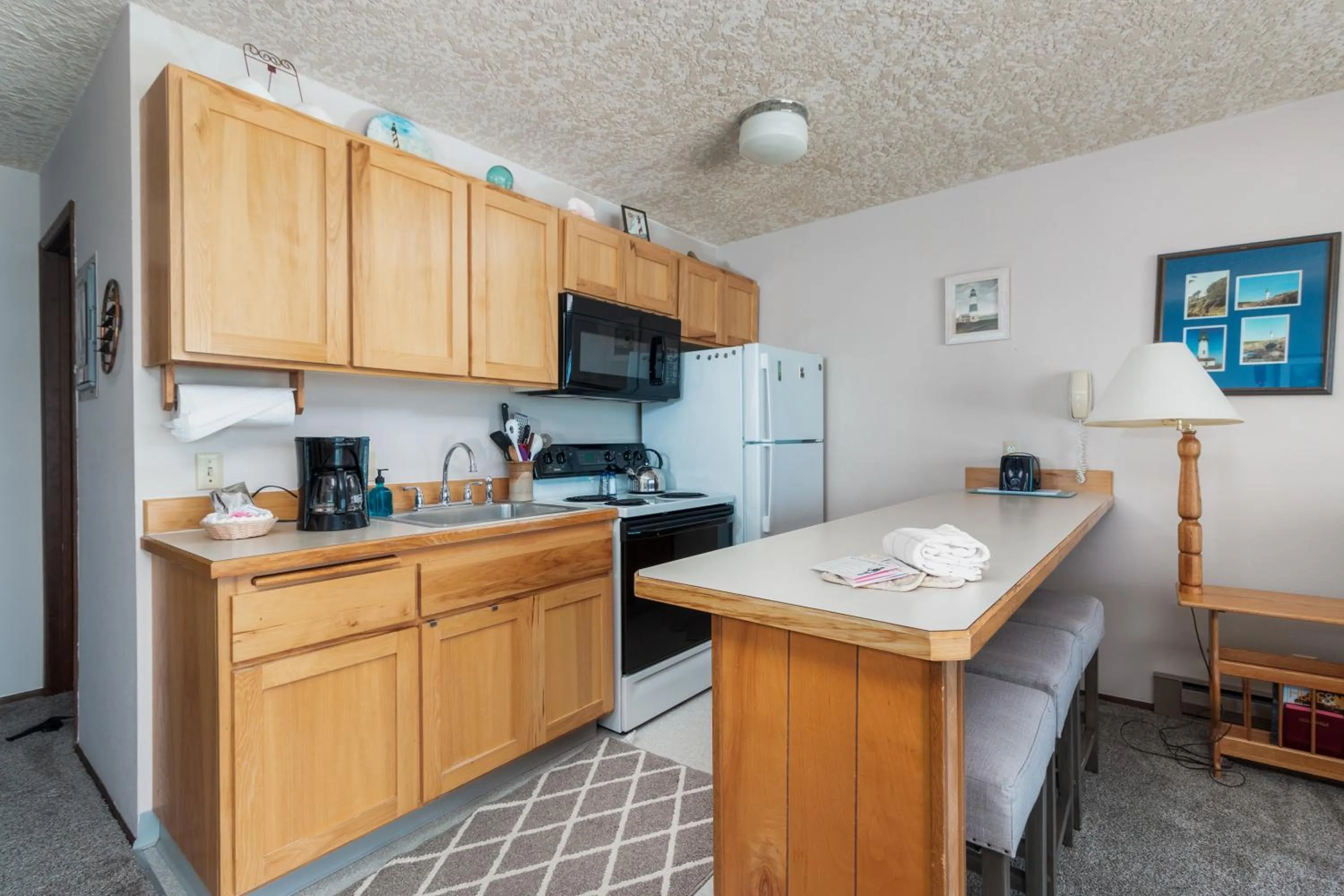 Kitchen or kitchenette in Ocean Terrace Condominiums