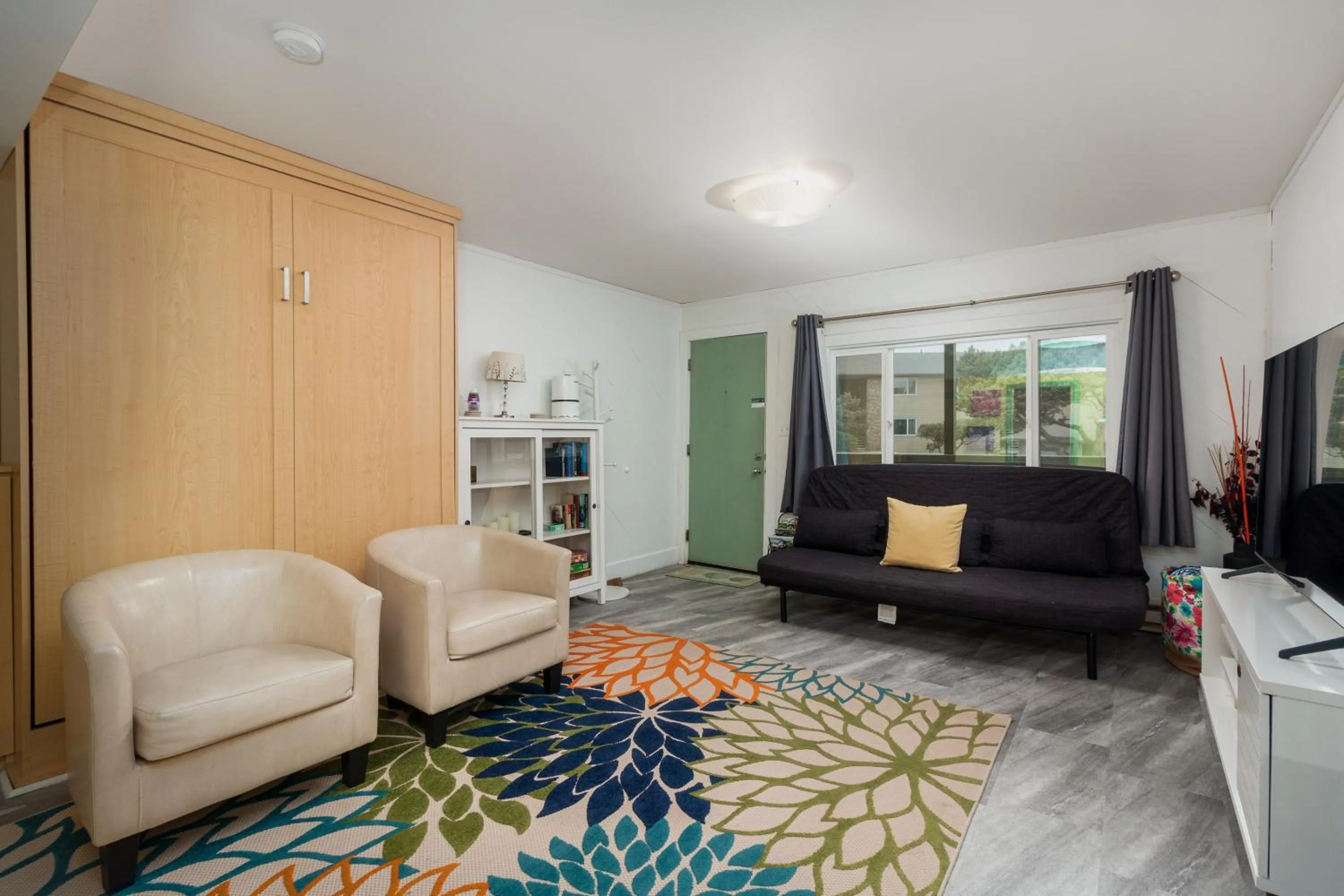 Living room in Ocean Terrace Condominiums