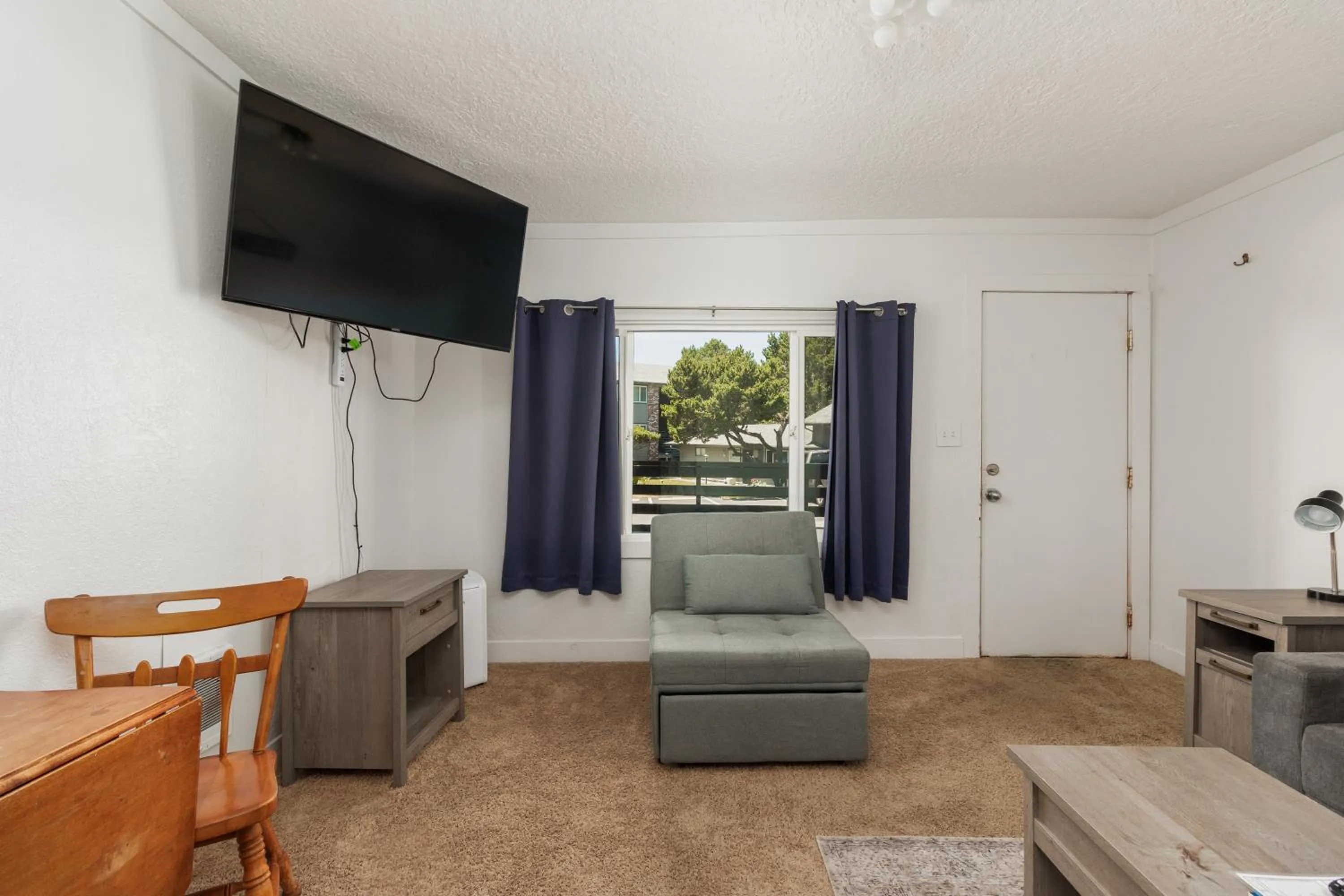 Living room in Ocean Terrace Condominiums