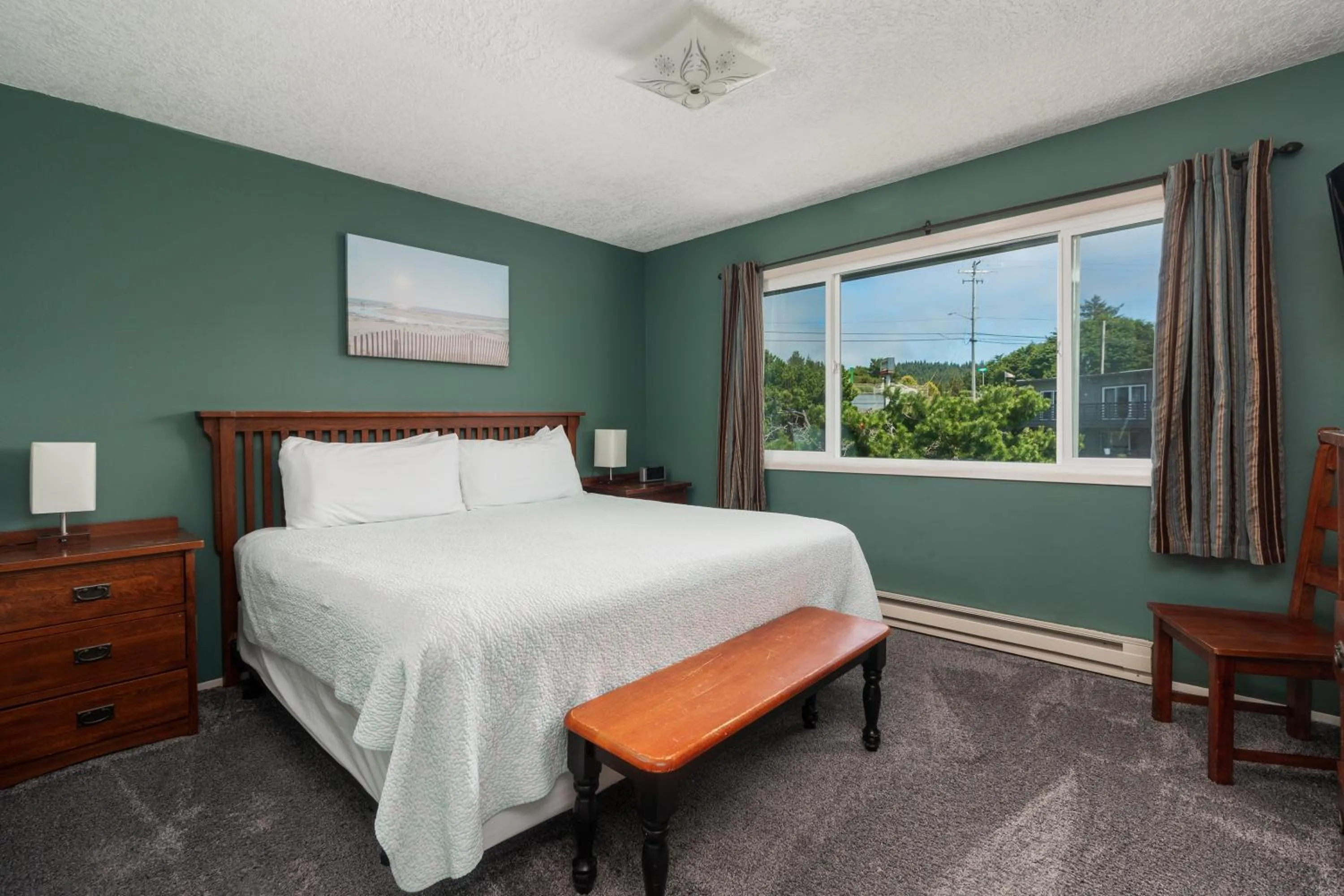 Bedroom in Ocean Terrace Condominiums
