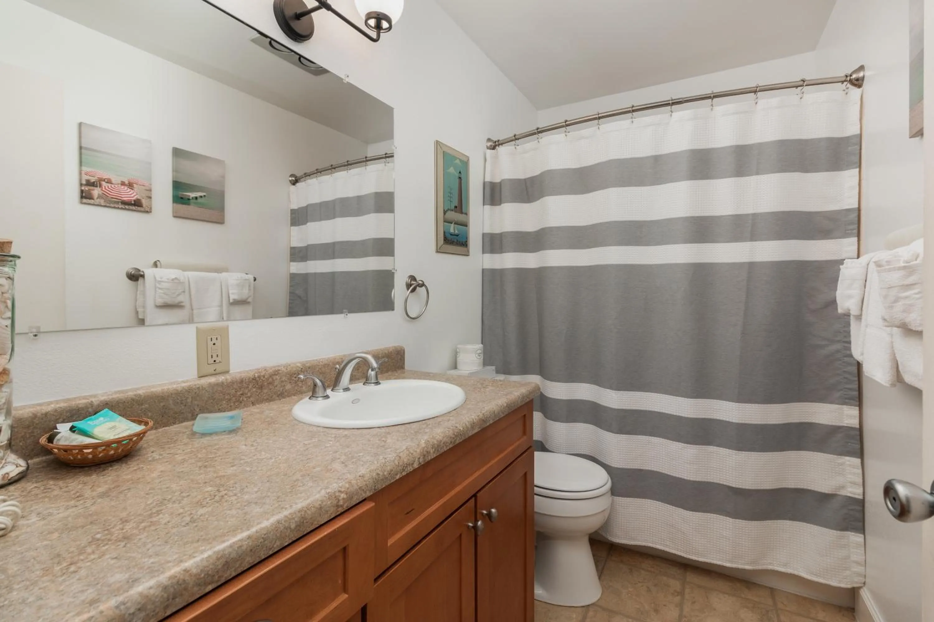 Bathroom in Ocean Terrace Condominiums