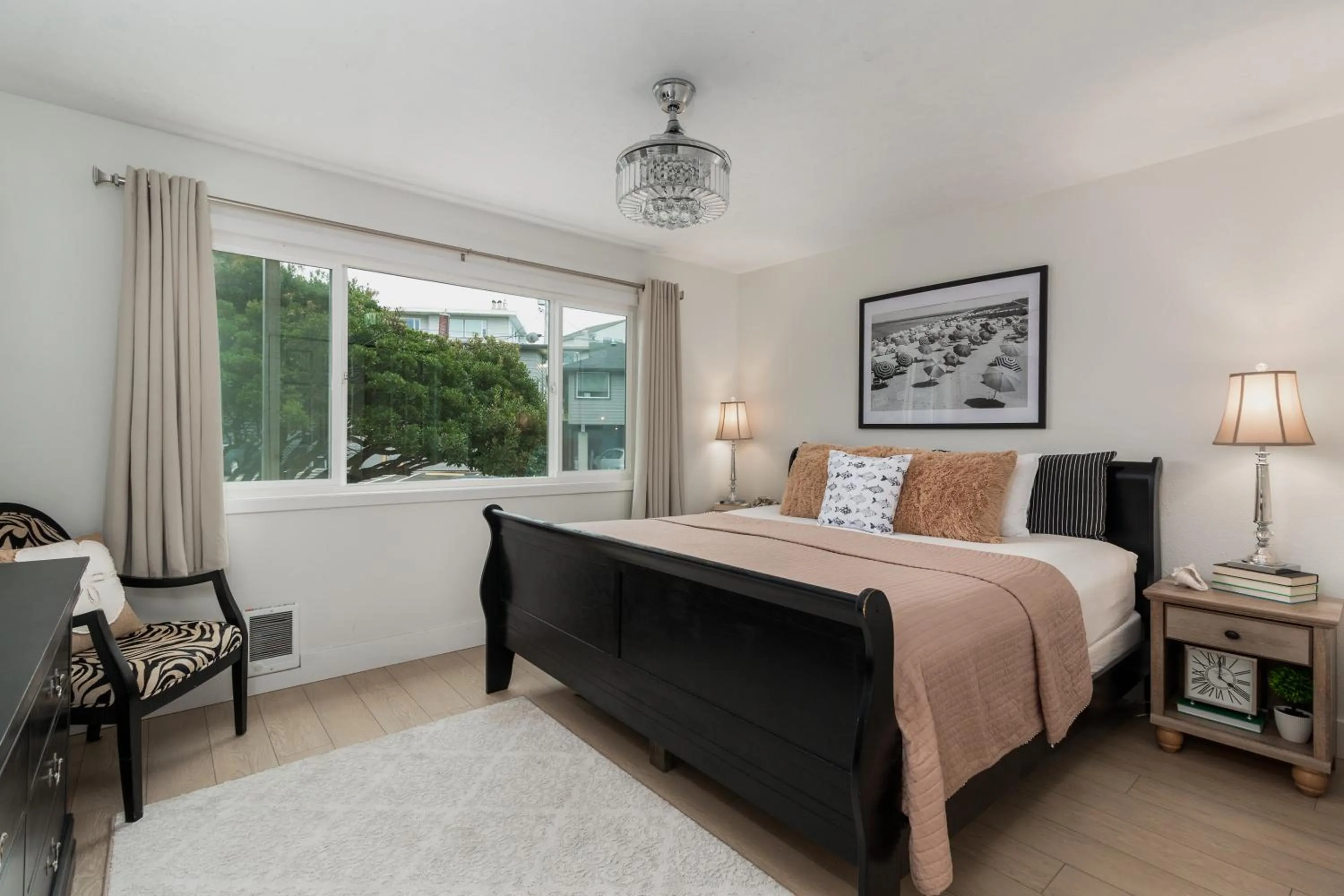Bedroom in Ocean Terrace Condominiums