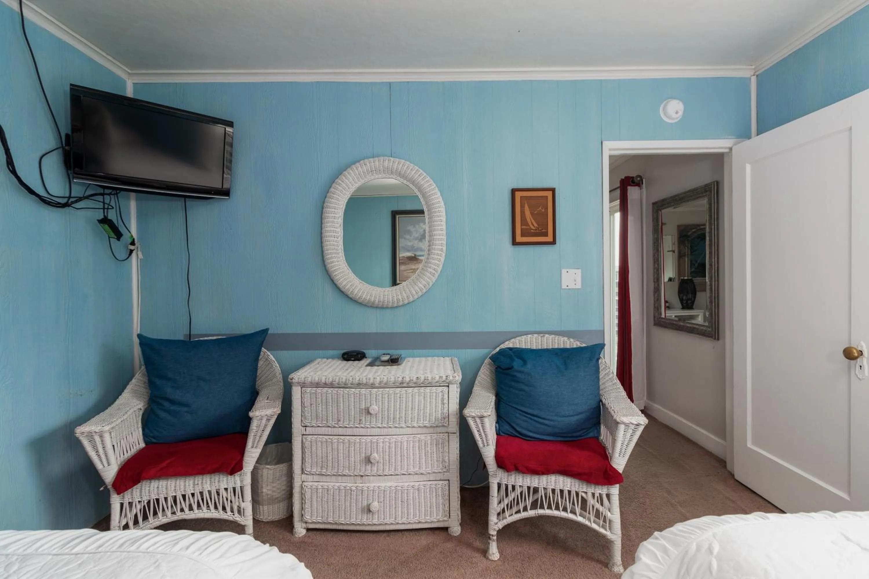 Bedroom in Ocean Terrace Condominiums
