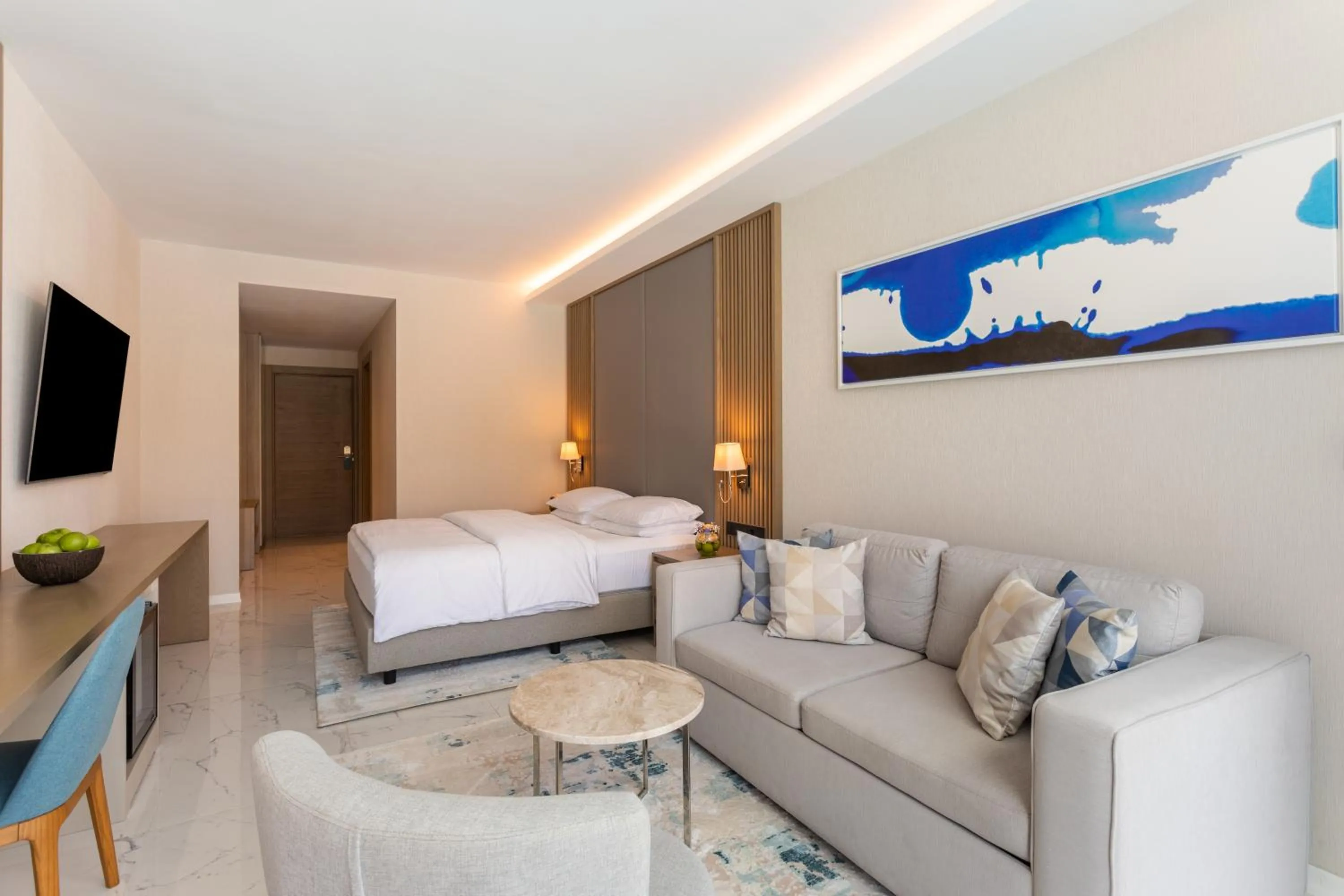 TV and multimedia, Bed in Hyatt Regency Kotor Bay Resort