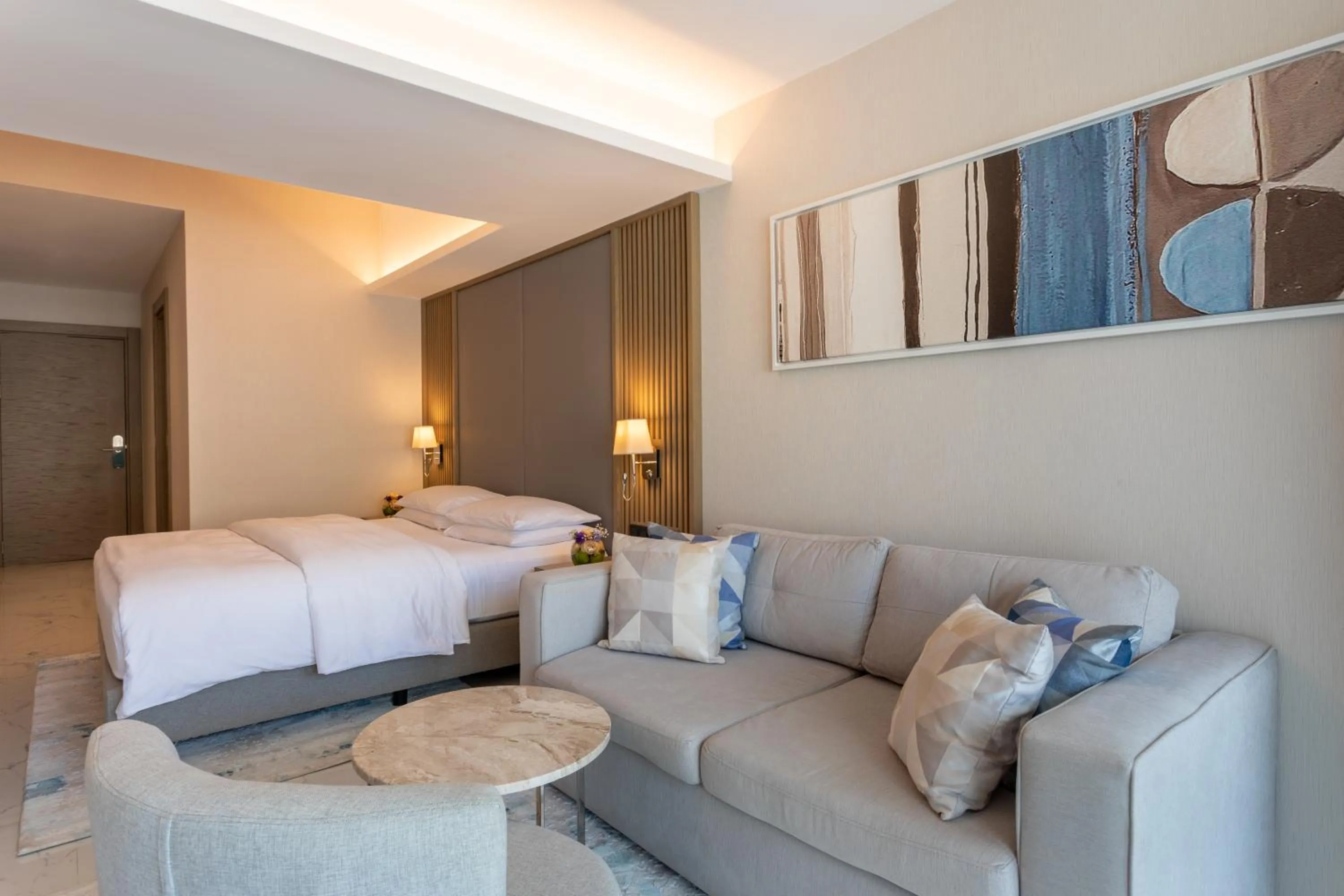 Bed in Hyatt Regency Kotor Bay Resort