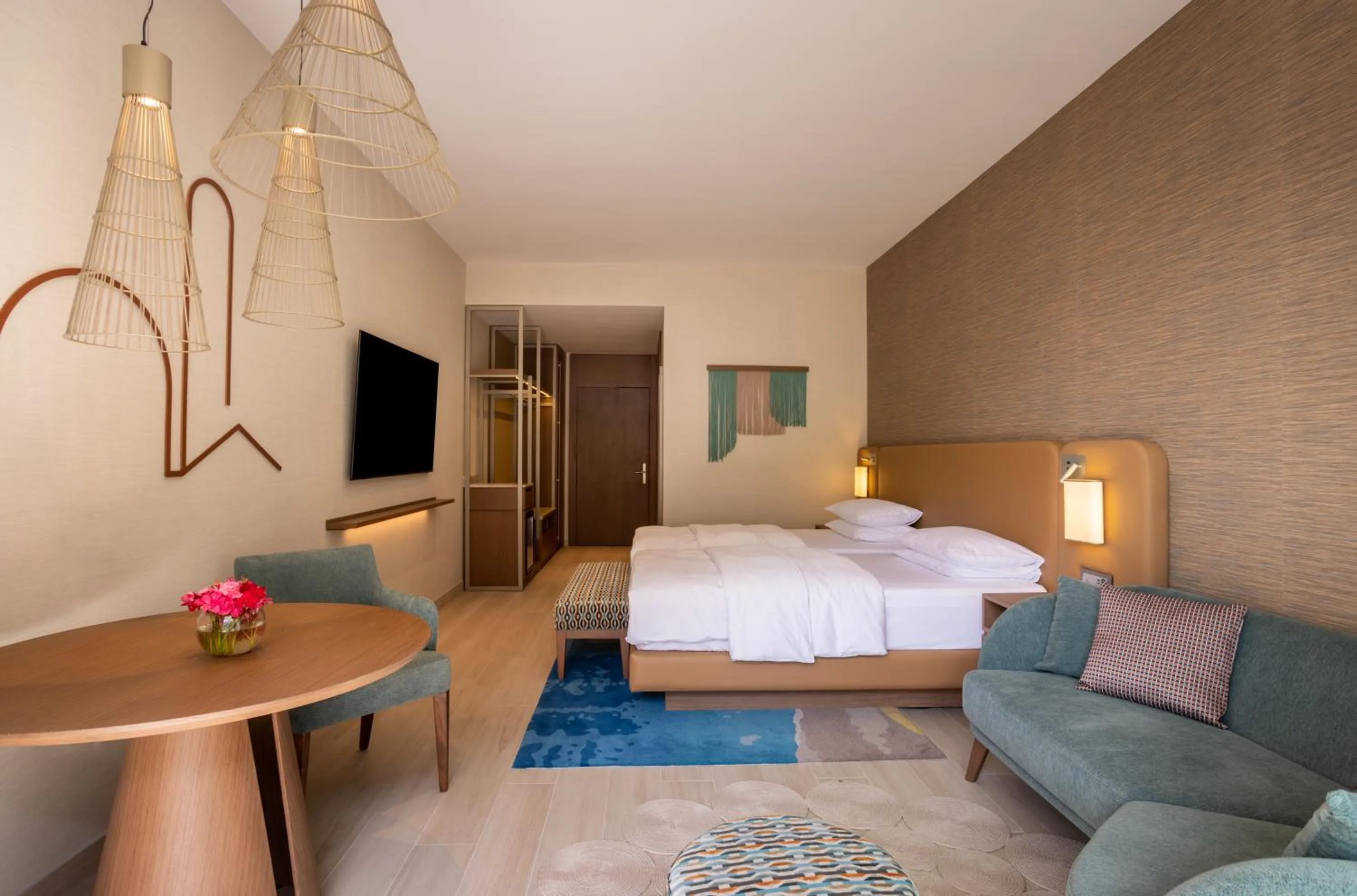 Bed in Hyatt Regency Kotor Bay Resort