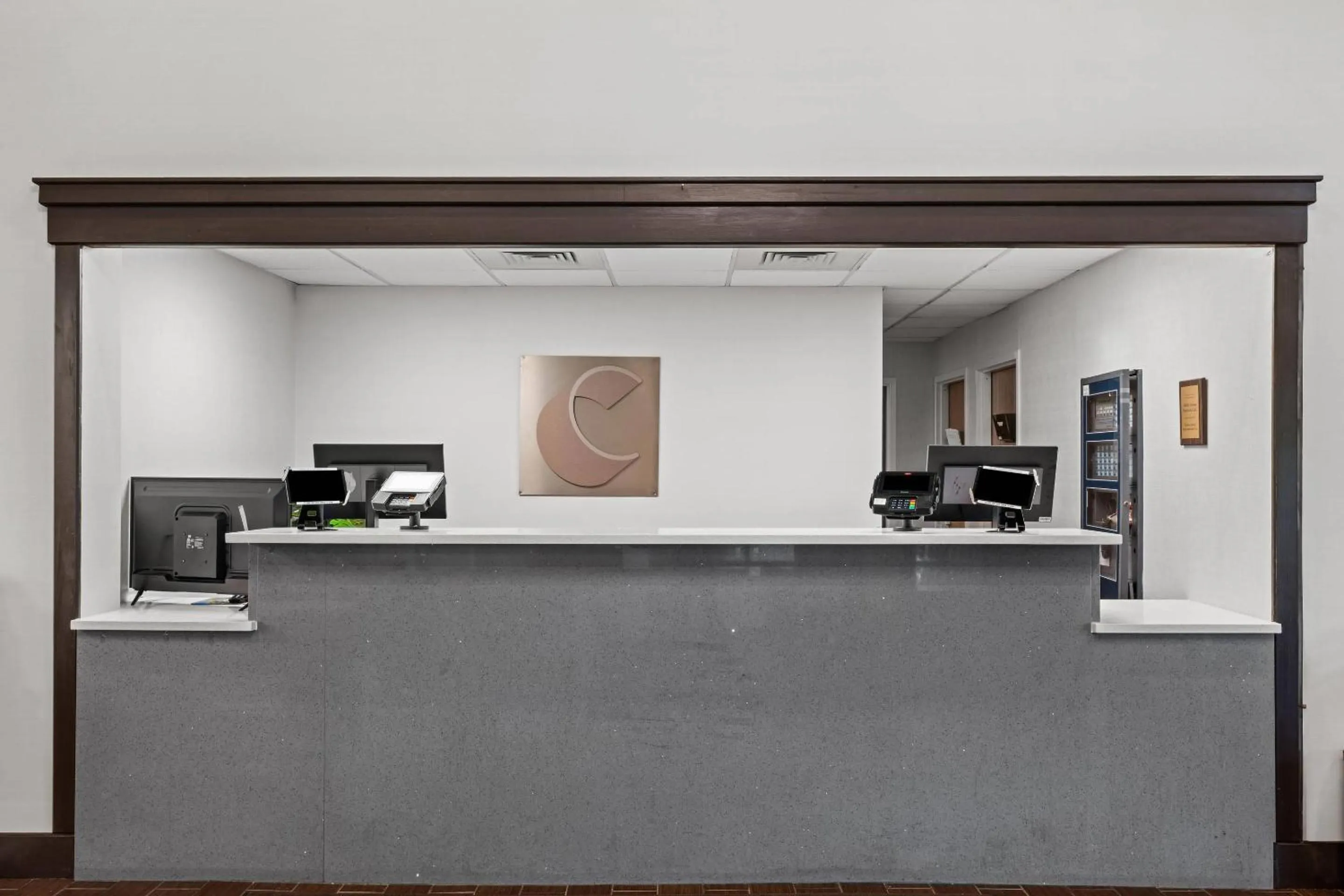 Lobby or reception in Comfort Suites Near Casinos