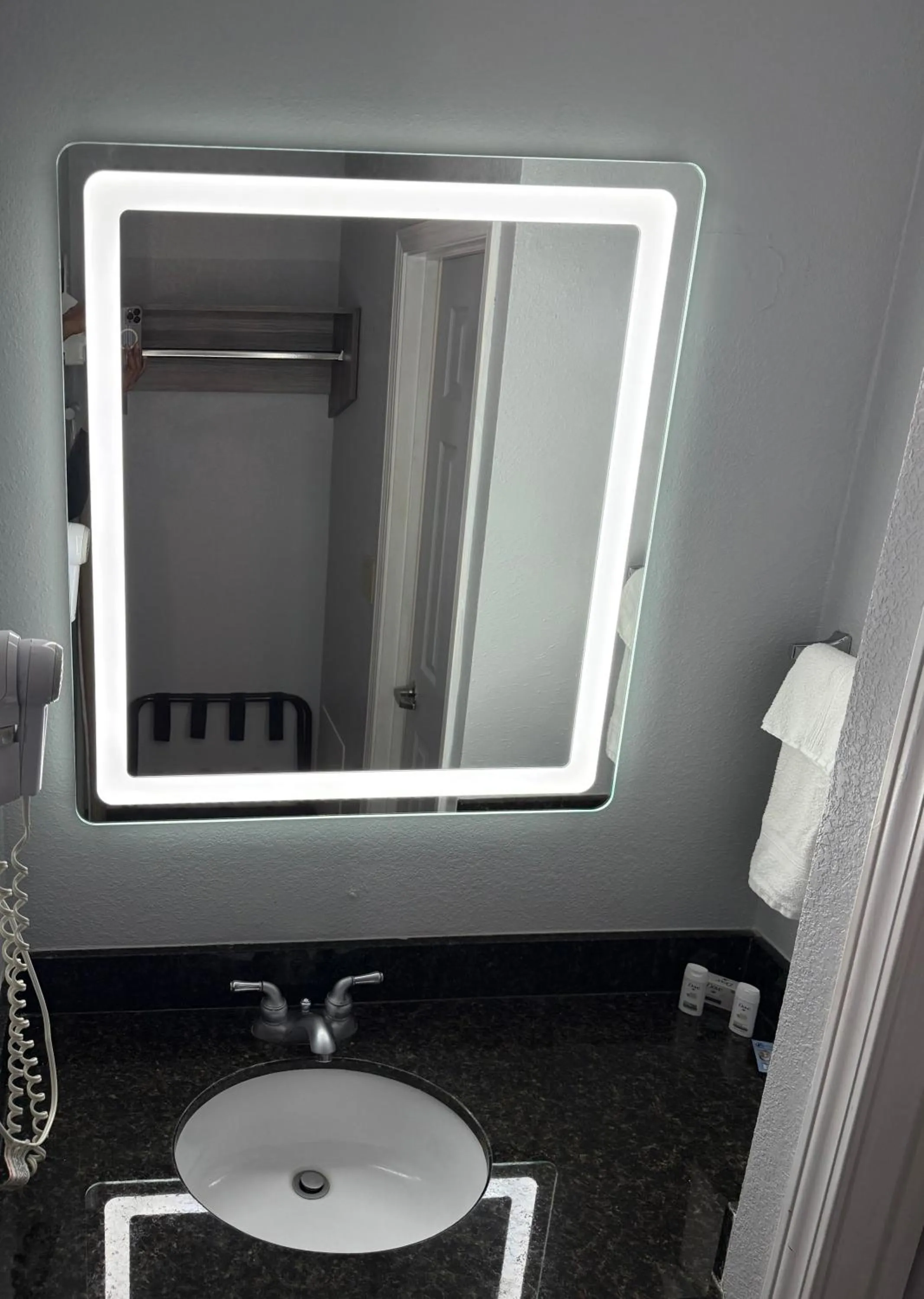 Bathroom in Baymont by Wyndham Indianapolis South