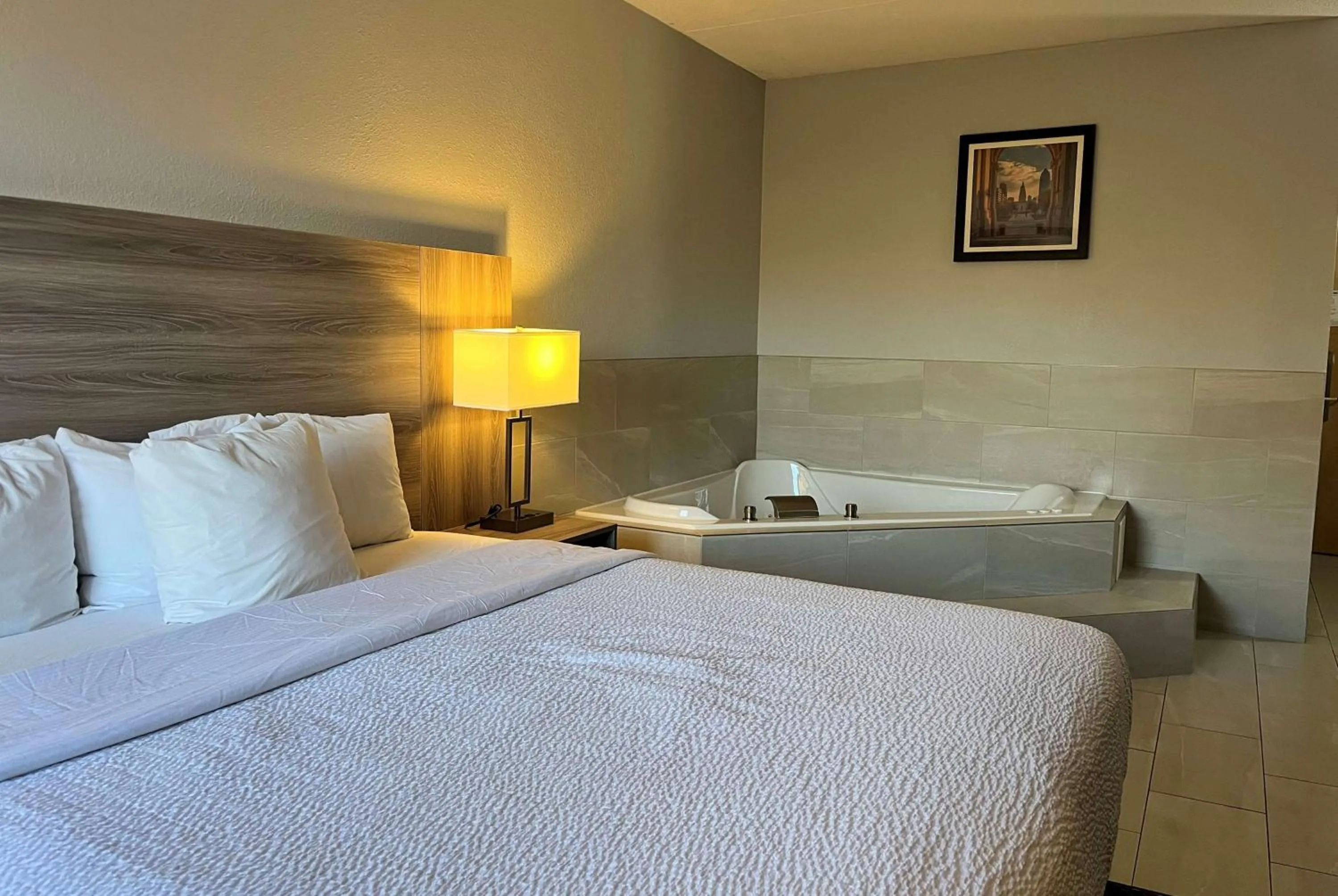 Photo of the whole room, Bed in Baymont by Wyndham Indianapolis South