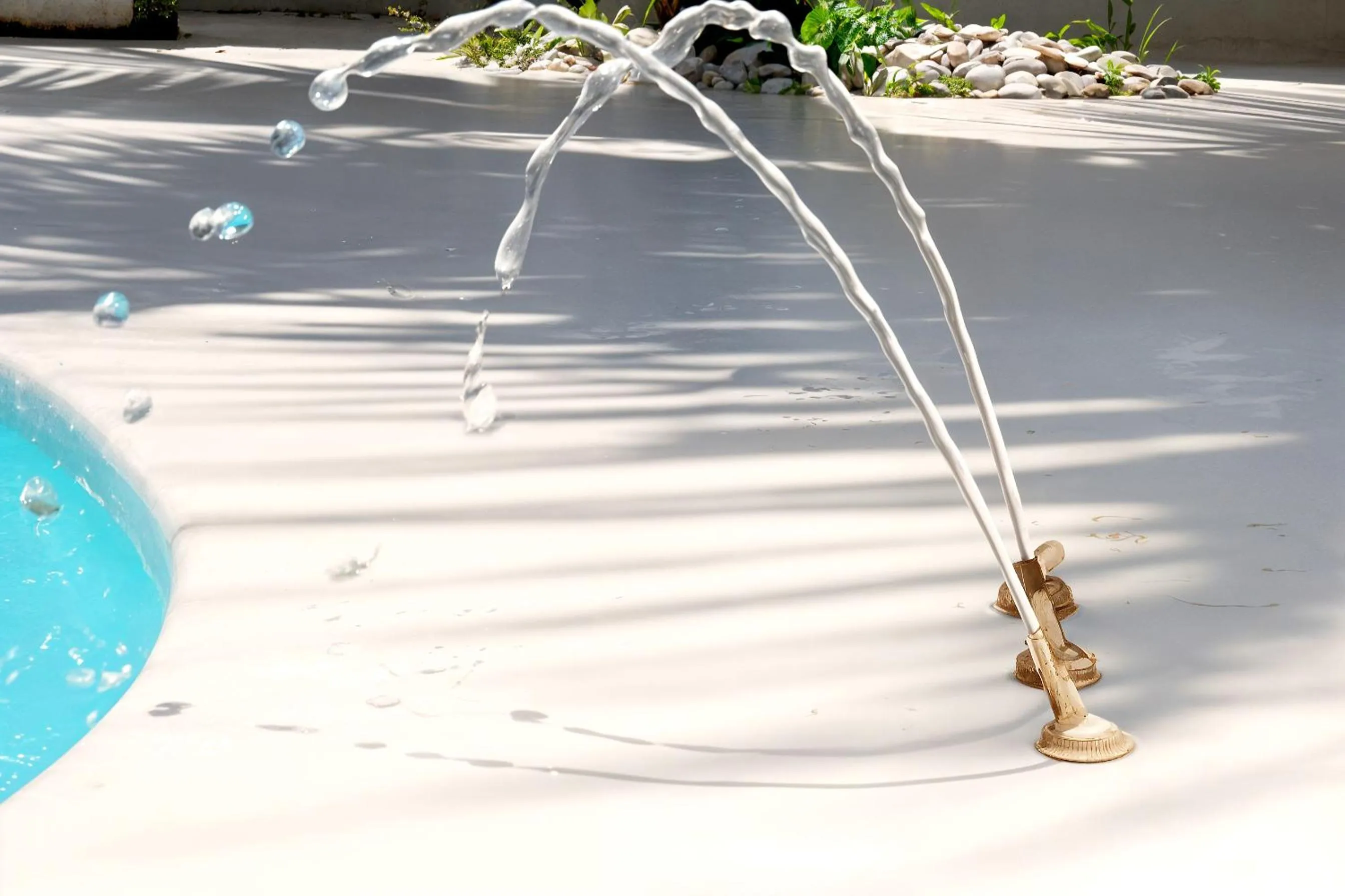 Swimming pool in Villa de Malicott