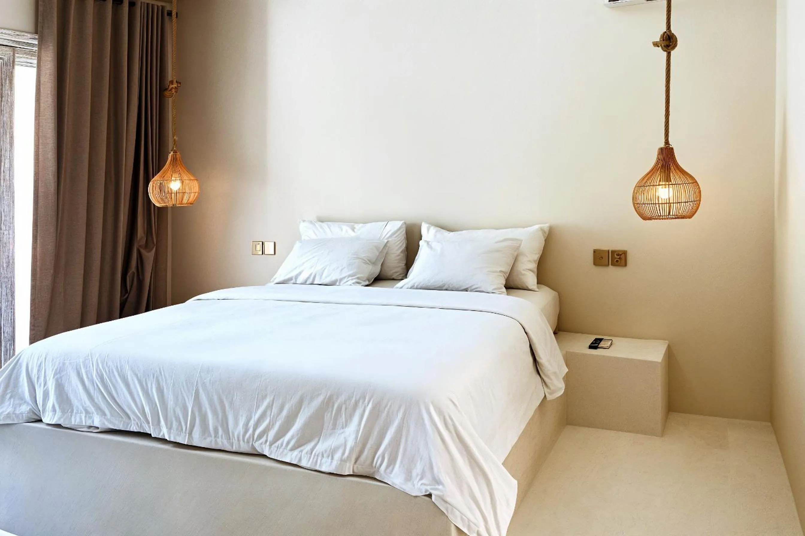 Bedroom, Bed in Villa de Malicott