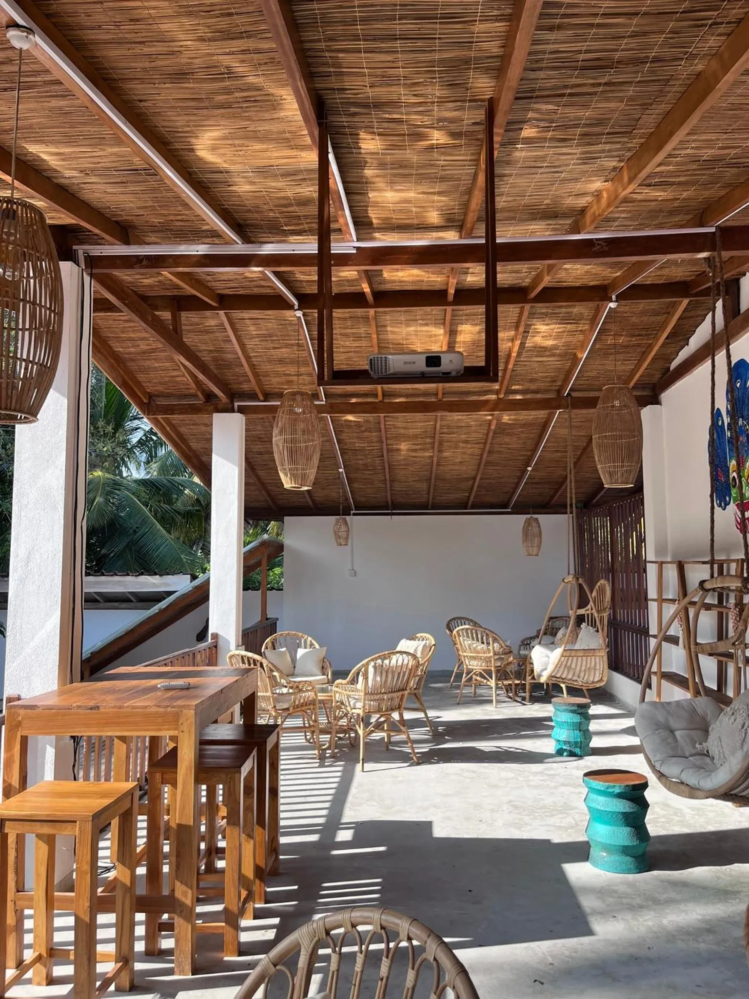 Seating area in Simply Peace