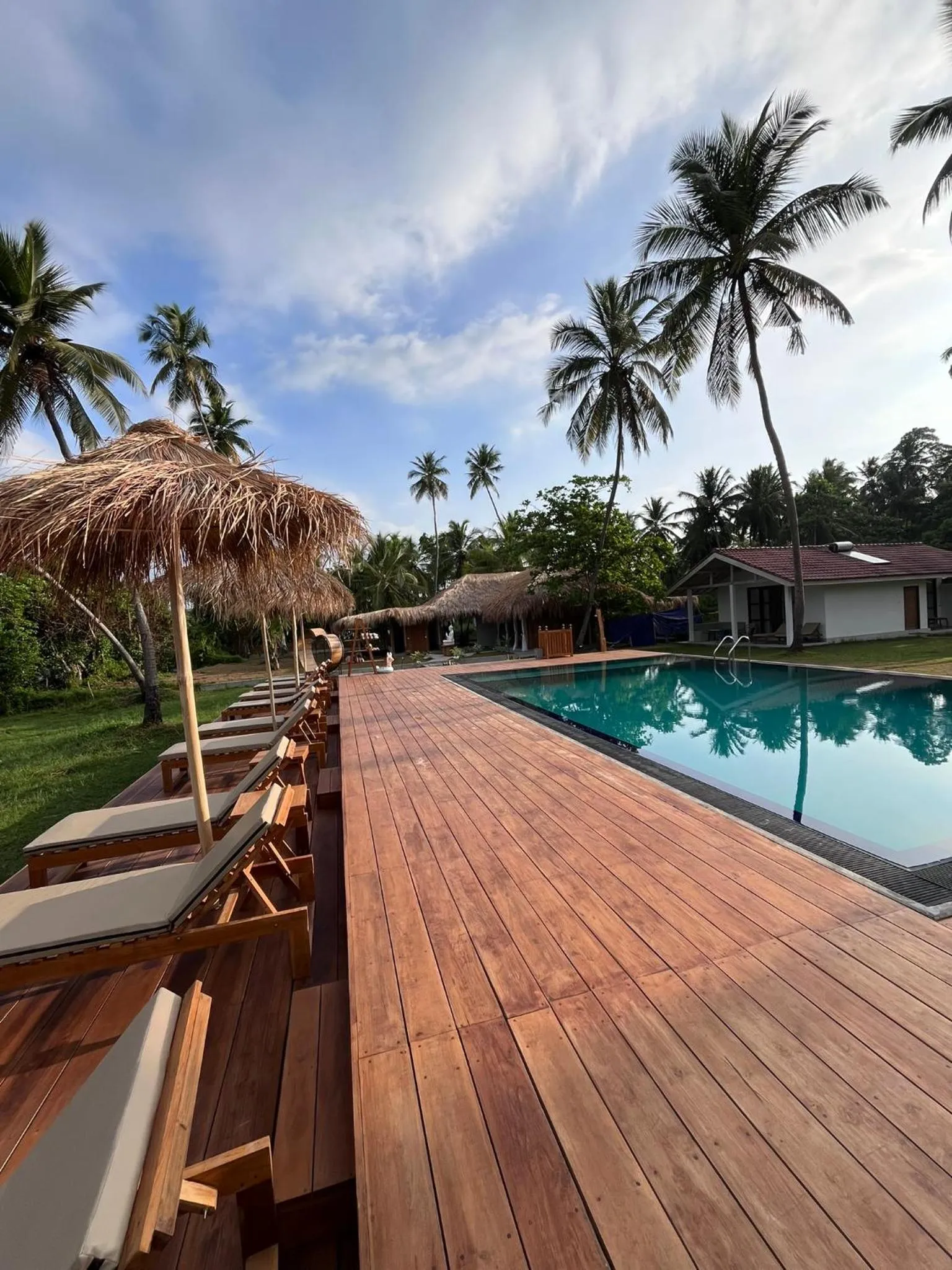 Pool view in Simply Peace