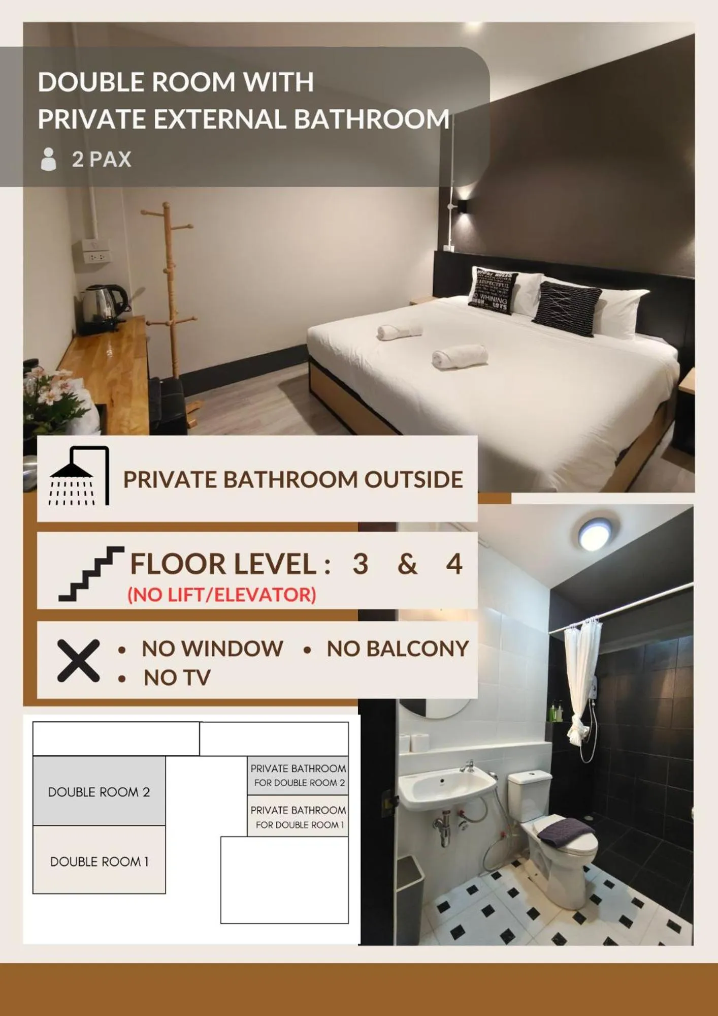 Bedroom, Bed in Hope Hostel Hatyai